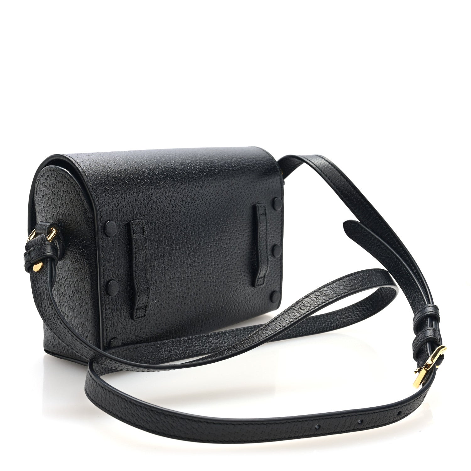 Calfskin Horsebit 1955 Shoulder Bag Black