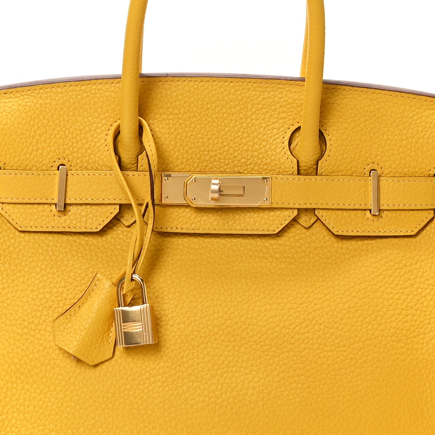 Togo BIRKIN 30 Jaune Ambre