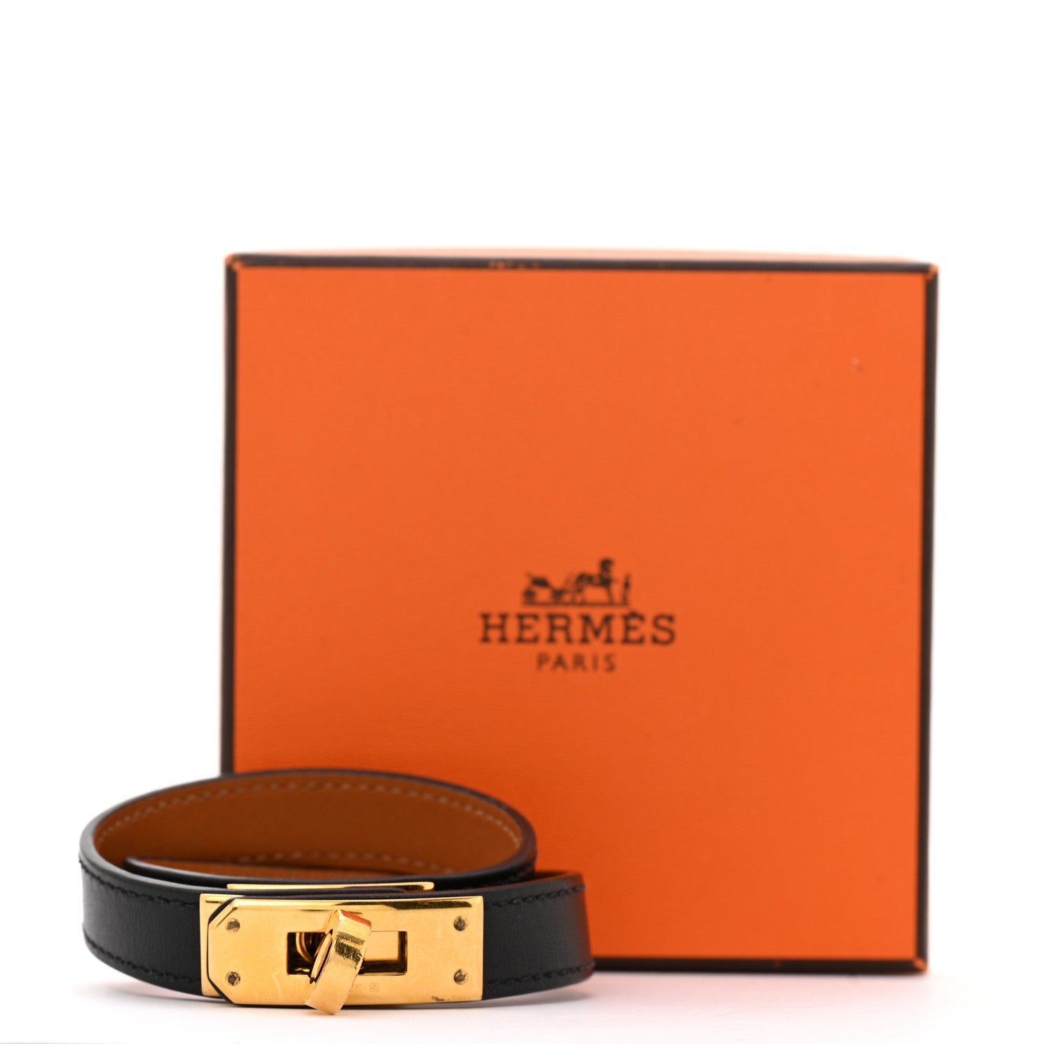 Box Kelly Double Tour Bracelet S Black