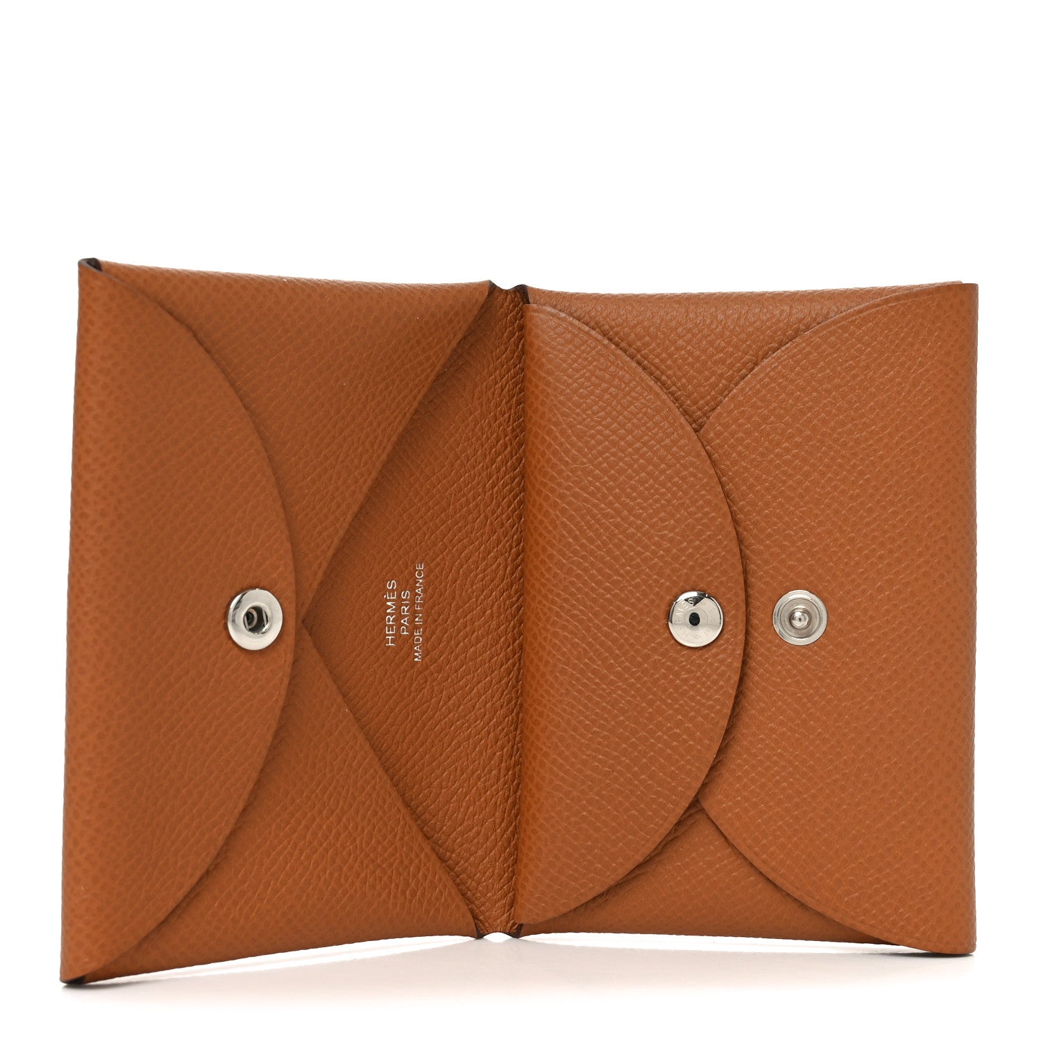 Epsom Calvi Duo Card Case Gold