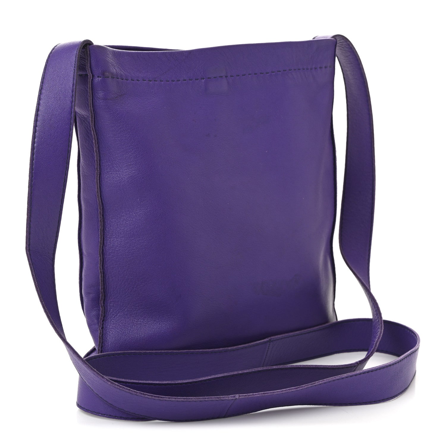 Lambskin Clou De Selle Pouch Crocus