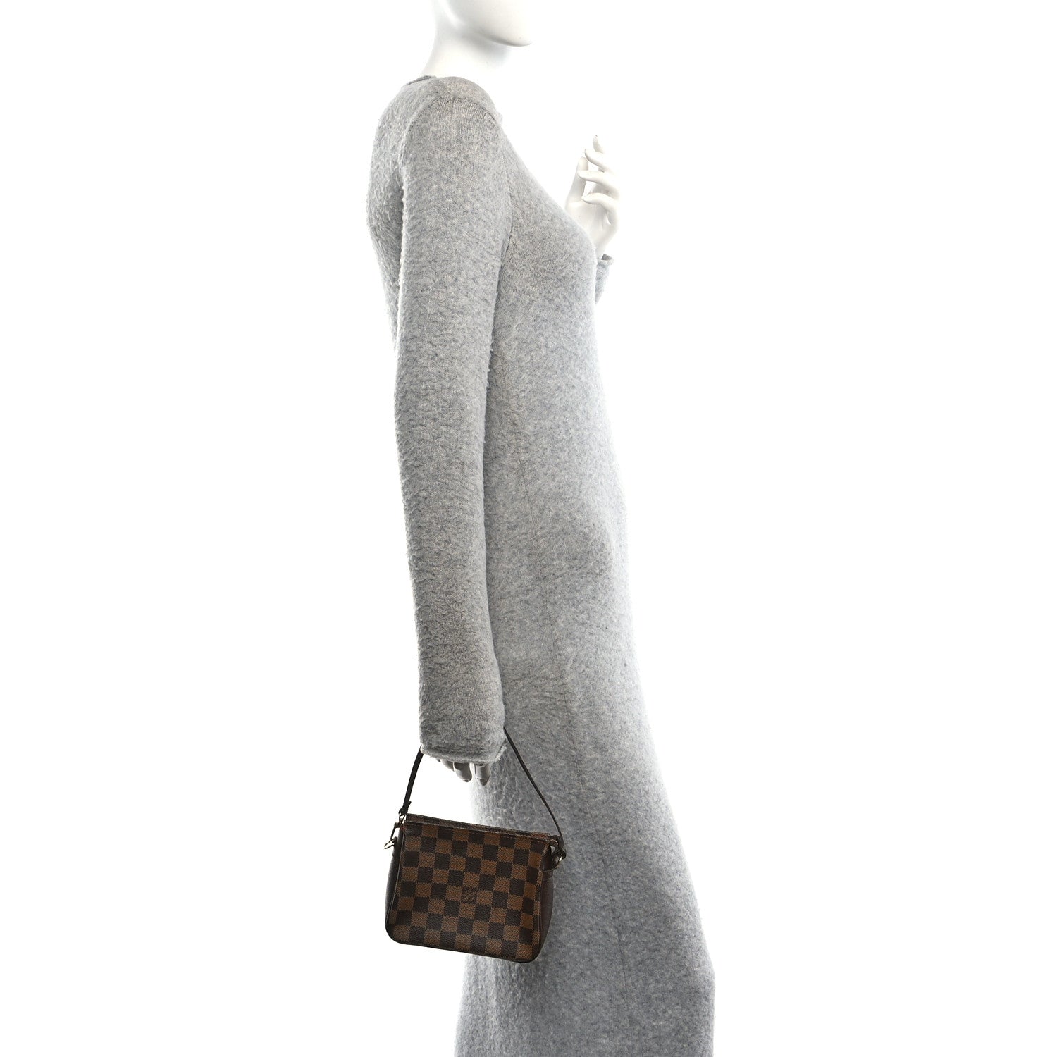 Damier Ebene Trousse Make Up Bag Pochette