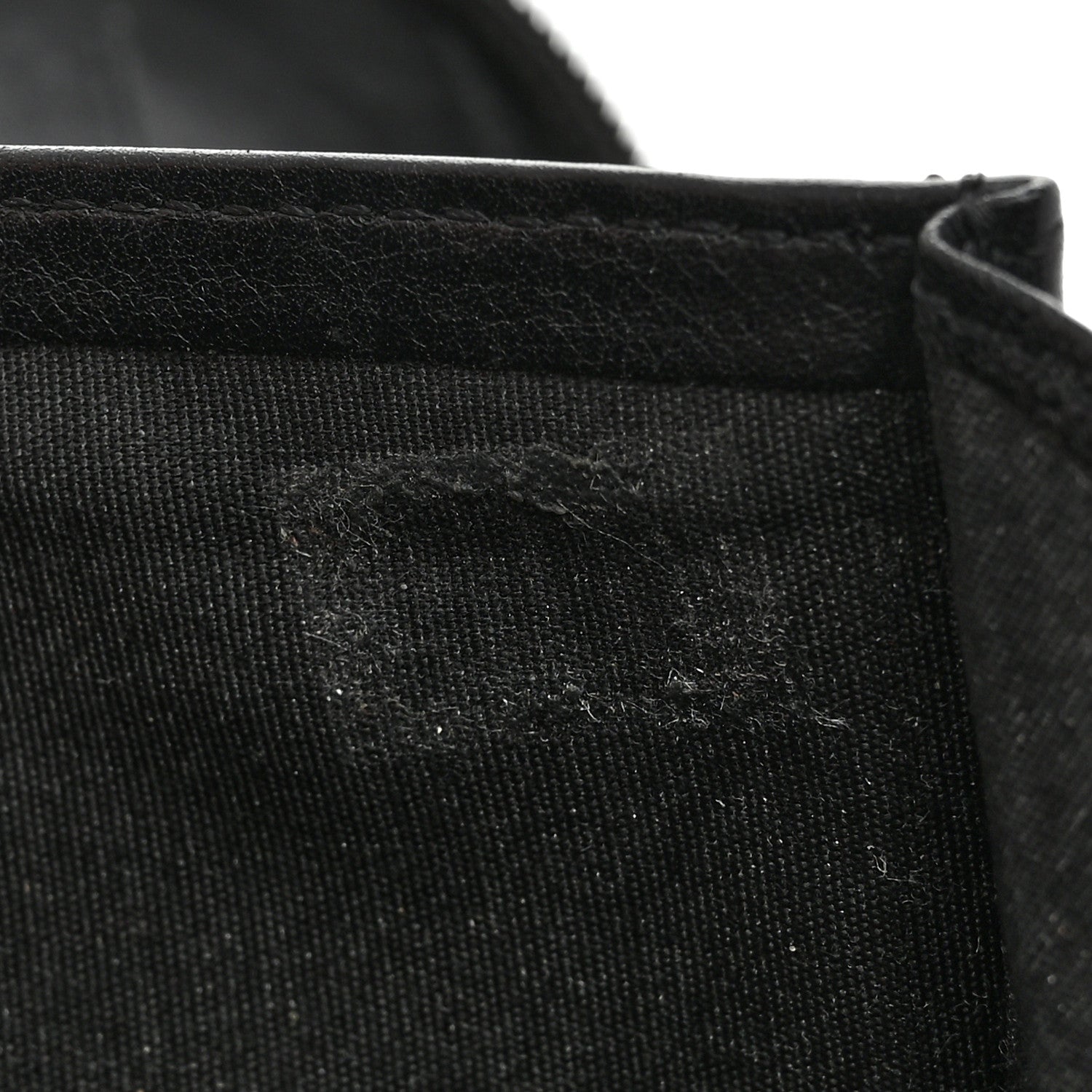 Caviar Large Timeless CC Zip Around Organizer Wallet Black