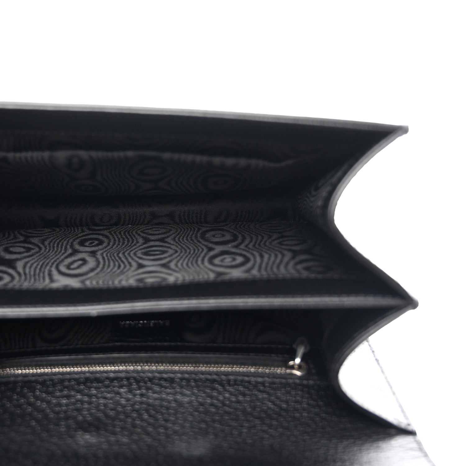 X BALENCIAGA BB Supreme Monogram Web Small Top Handle Bag Black