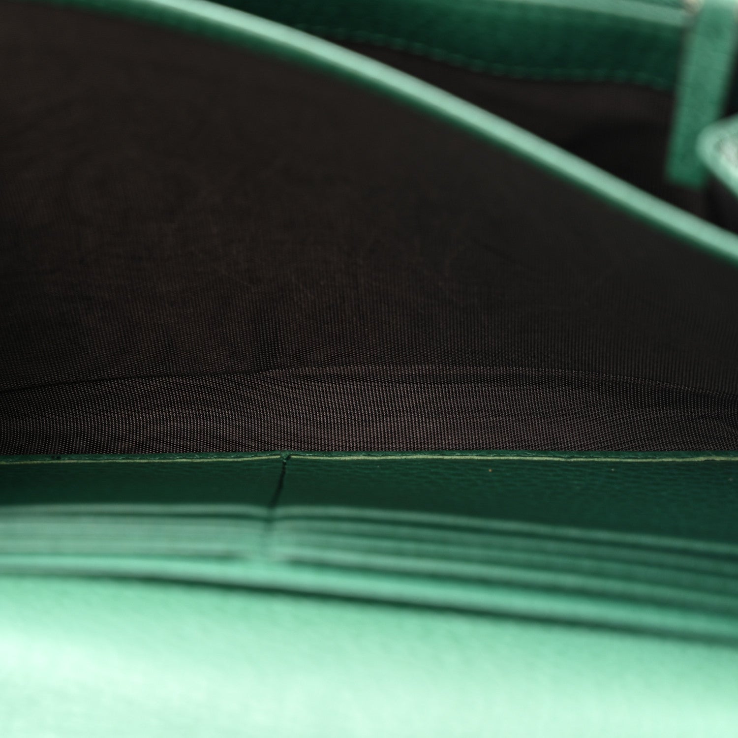 Calfskin Mini Dionysus Chain Wallet Emerald