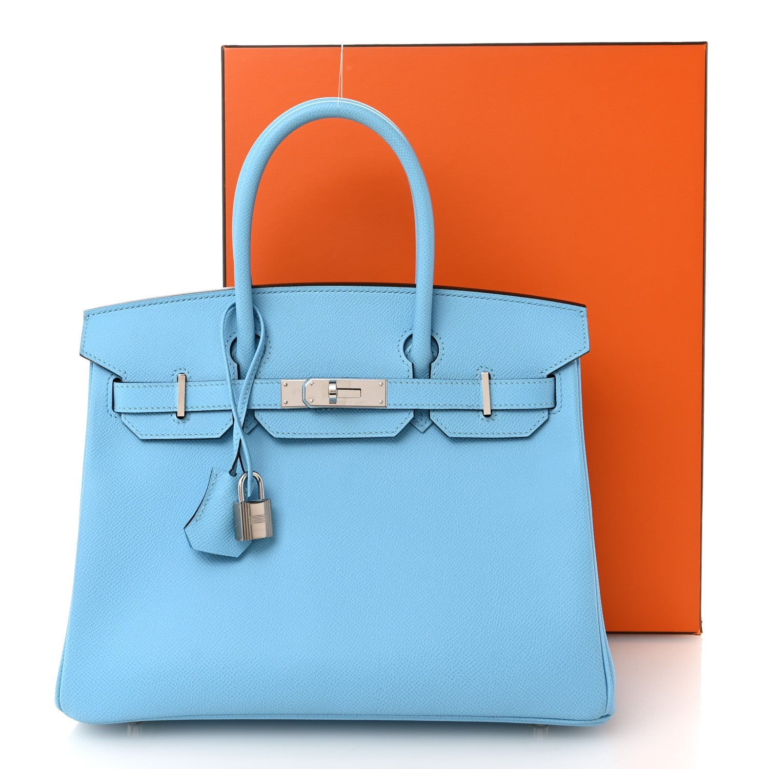 Epsom Birkin 30 Celeste