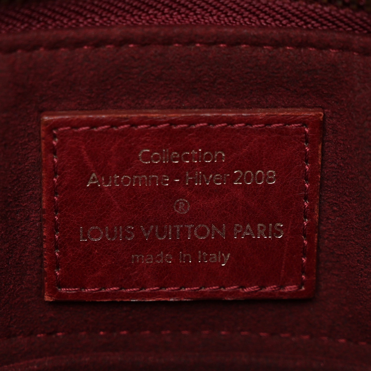 Monogram Paris Souple Whisper PM Burgundy
