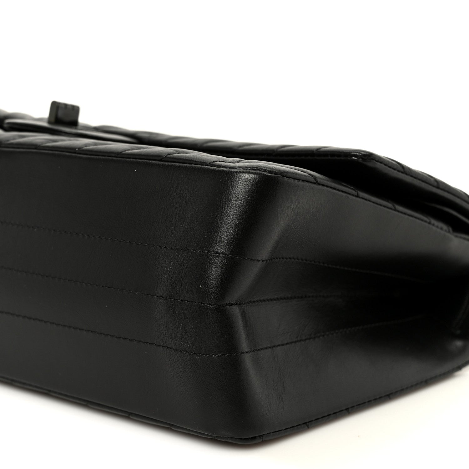 Aged Calfskin Chevron Quilted 2.55 Reissue 226 So Black