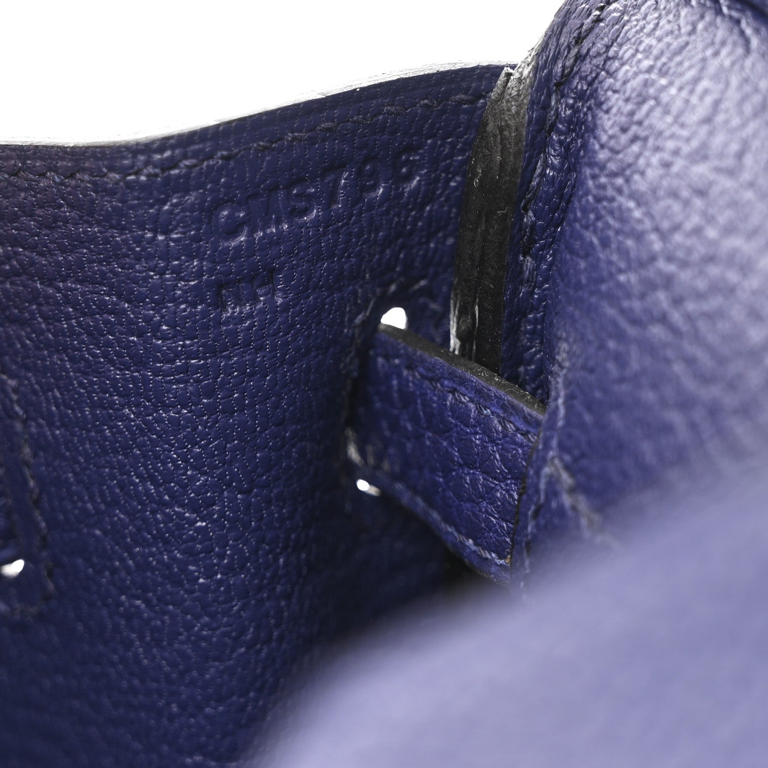Togo Birkin 25 Bleu Encre