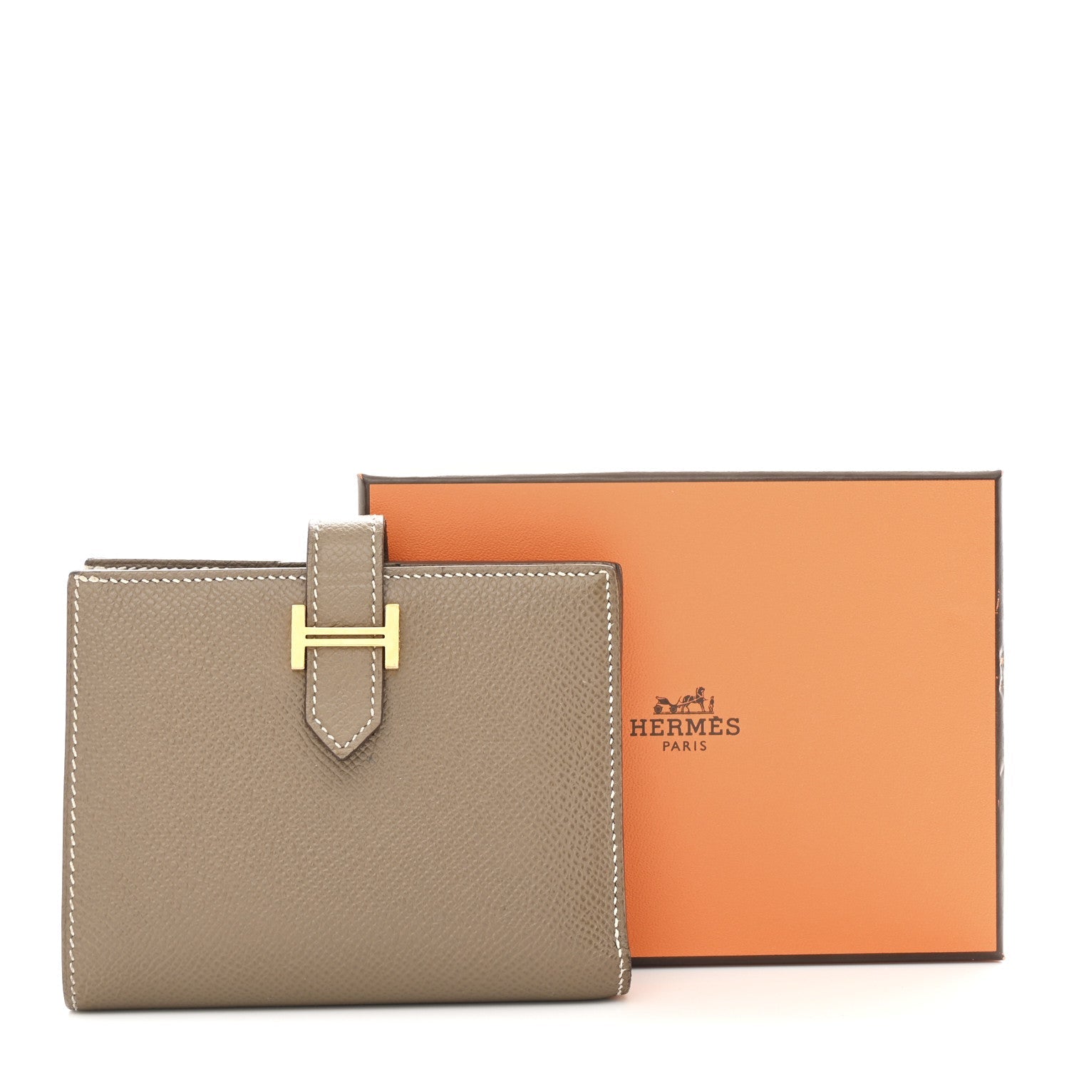 Epsom Bearn Compact Wallet Etoupe