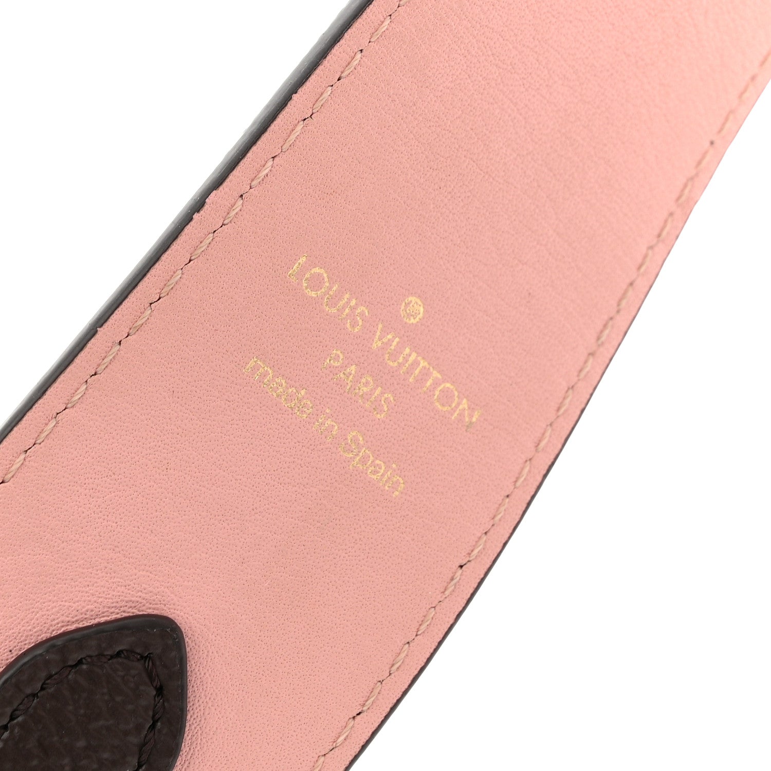 Monogram Bandouliere Shoulder Strap Rose Poudre