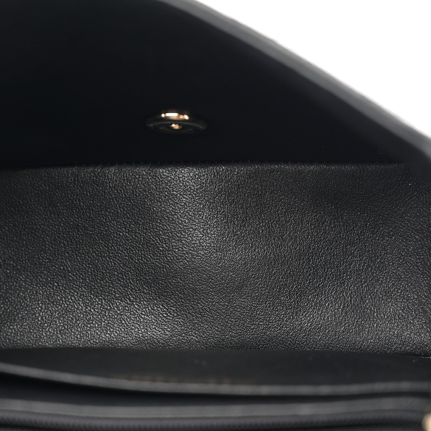 Caviar Quilted Mini Square Flap Black