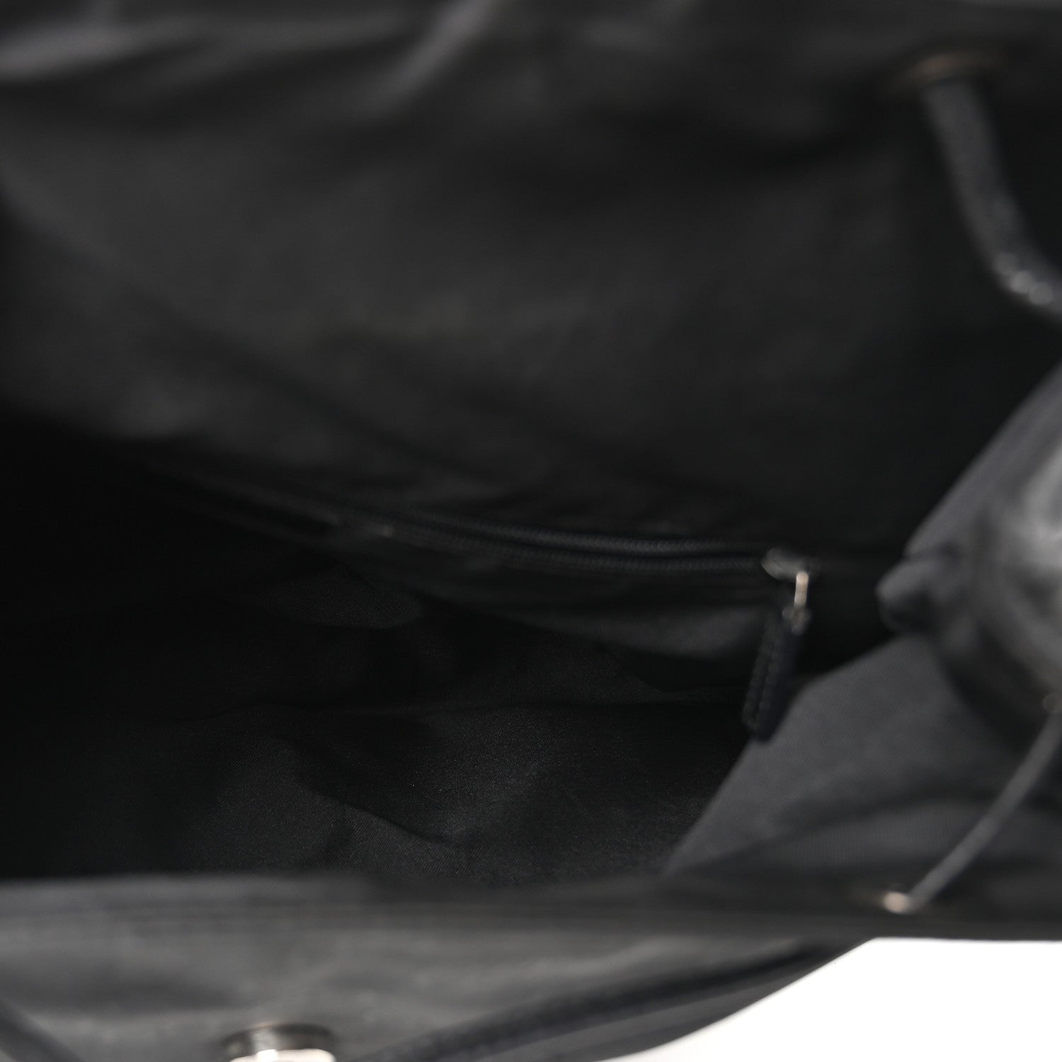 Nylon Monogram Backpack Black