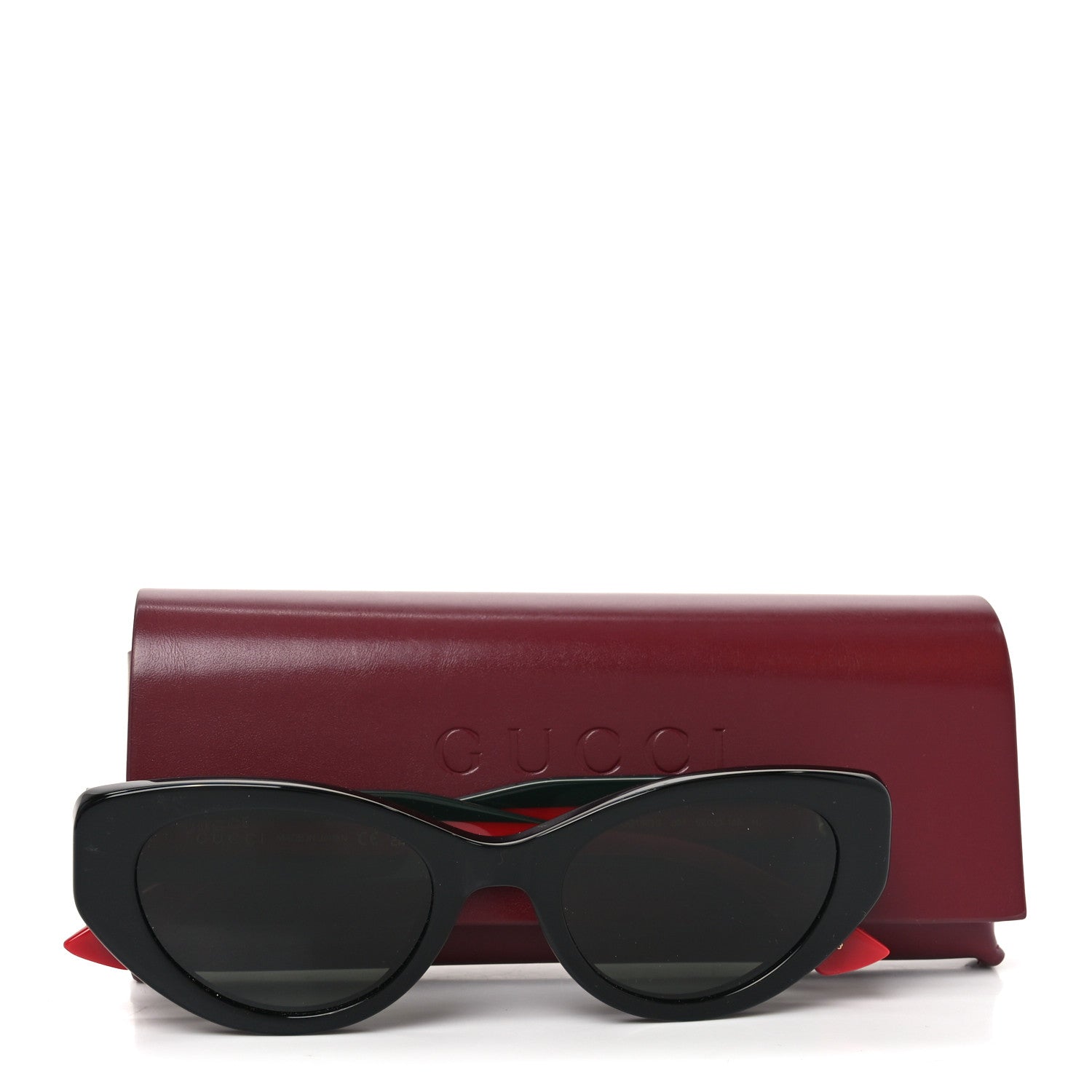 Acetate Cat-Eye Frame Sunglasses GG1862S Black