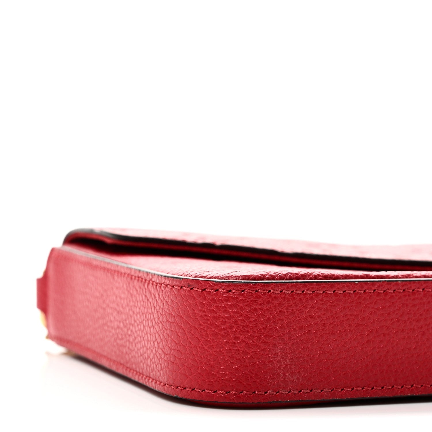 Empreinte Pochette Felicie Chain Wallet Scarlet