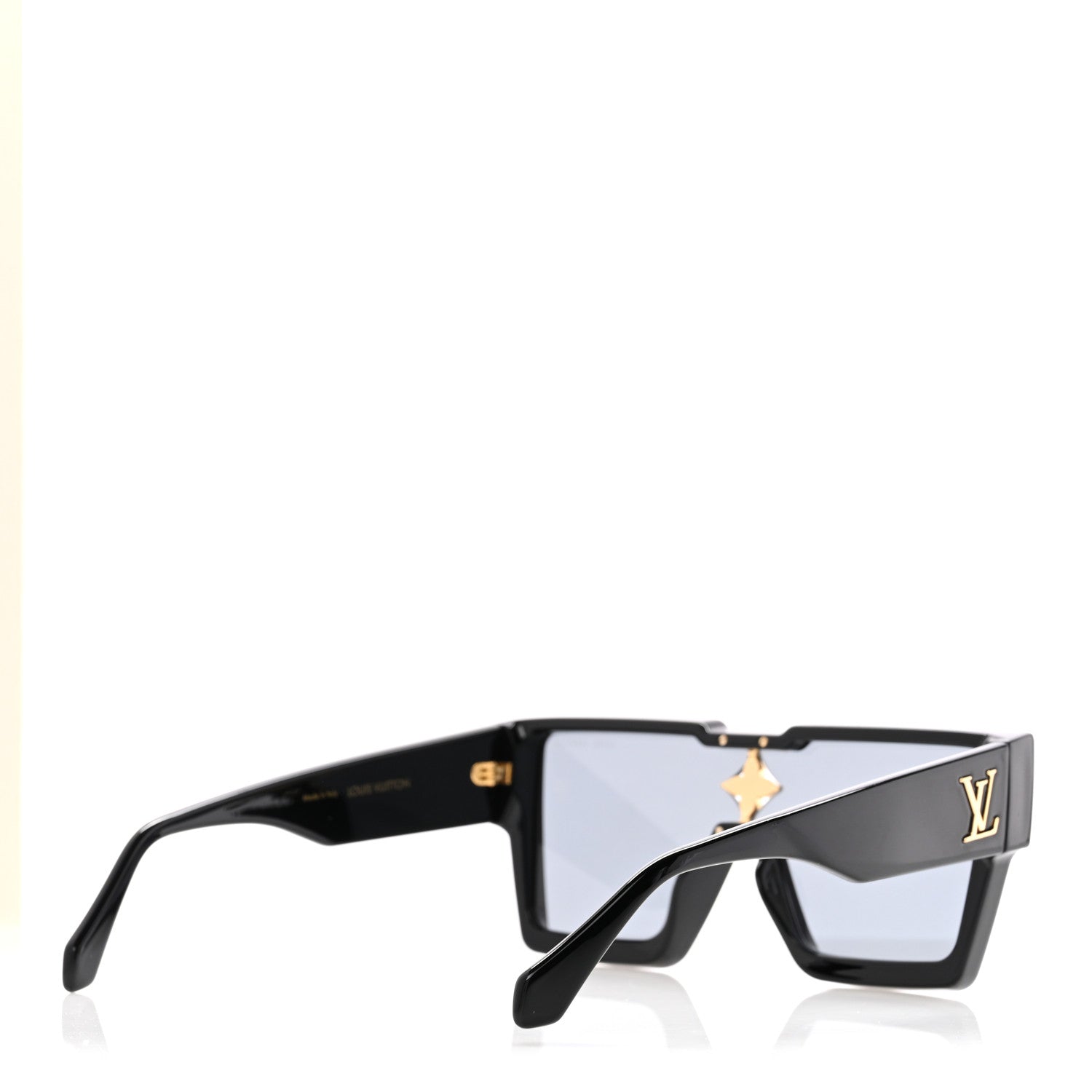 Acetate Swarovski Crystal Cyclone Sunglasses Z1578E Black