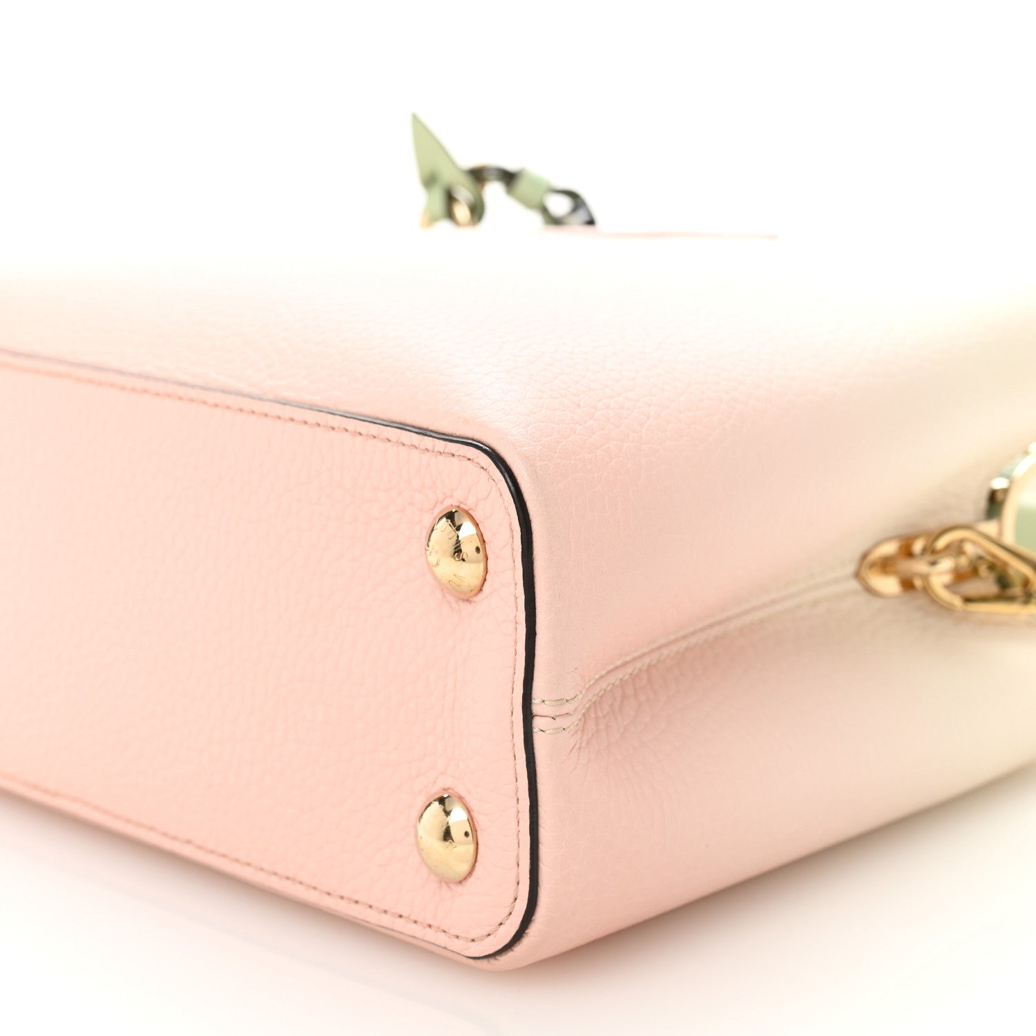 Taurillon Gradient Capucines BB Creme Rose Jade