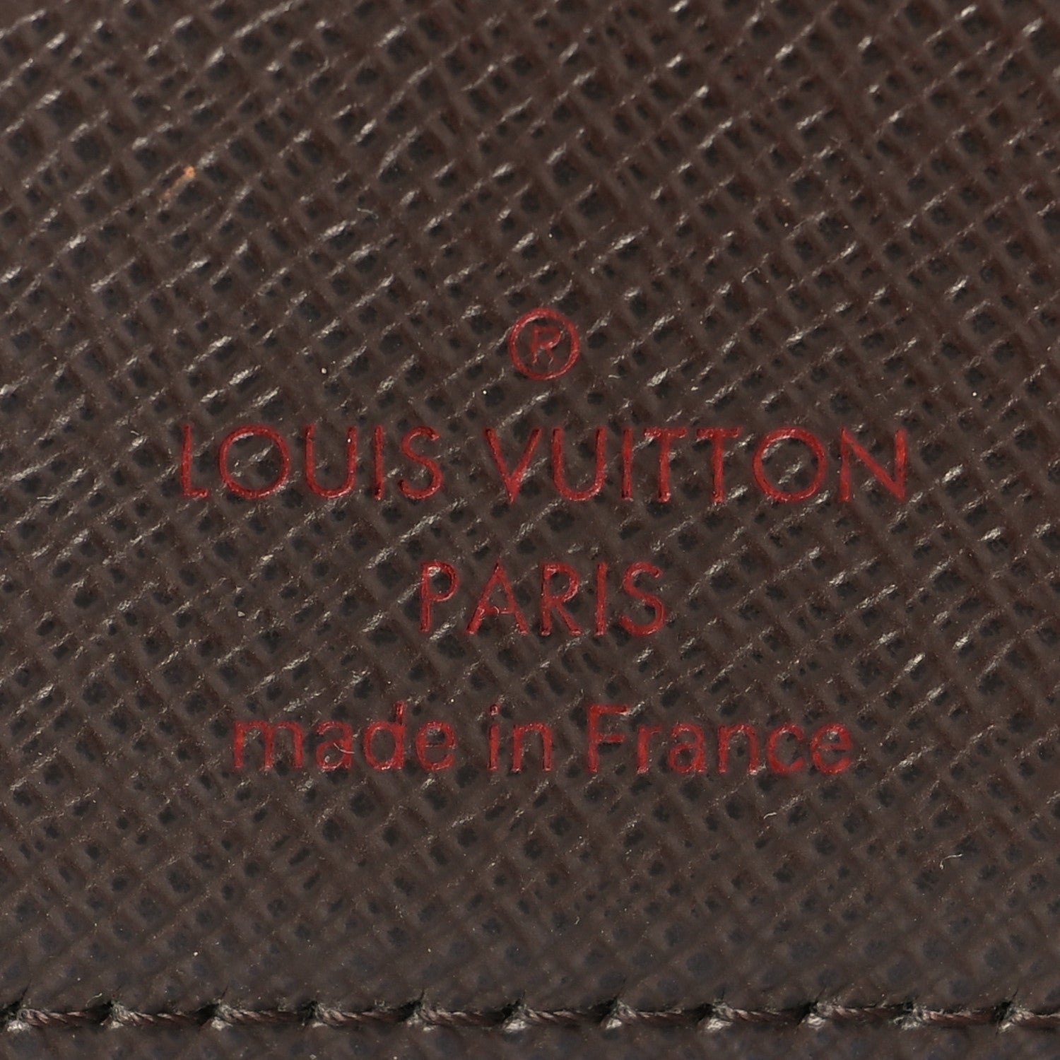 Damier Ebene Medium Ring Agenda Cover