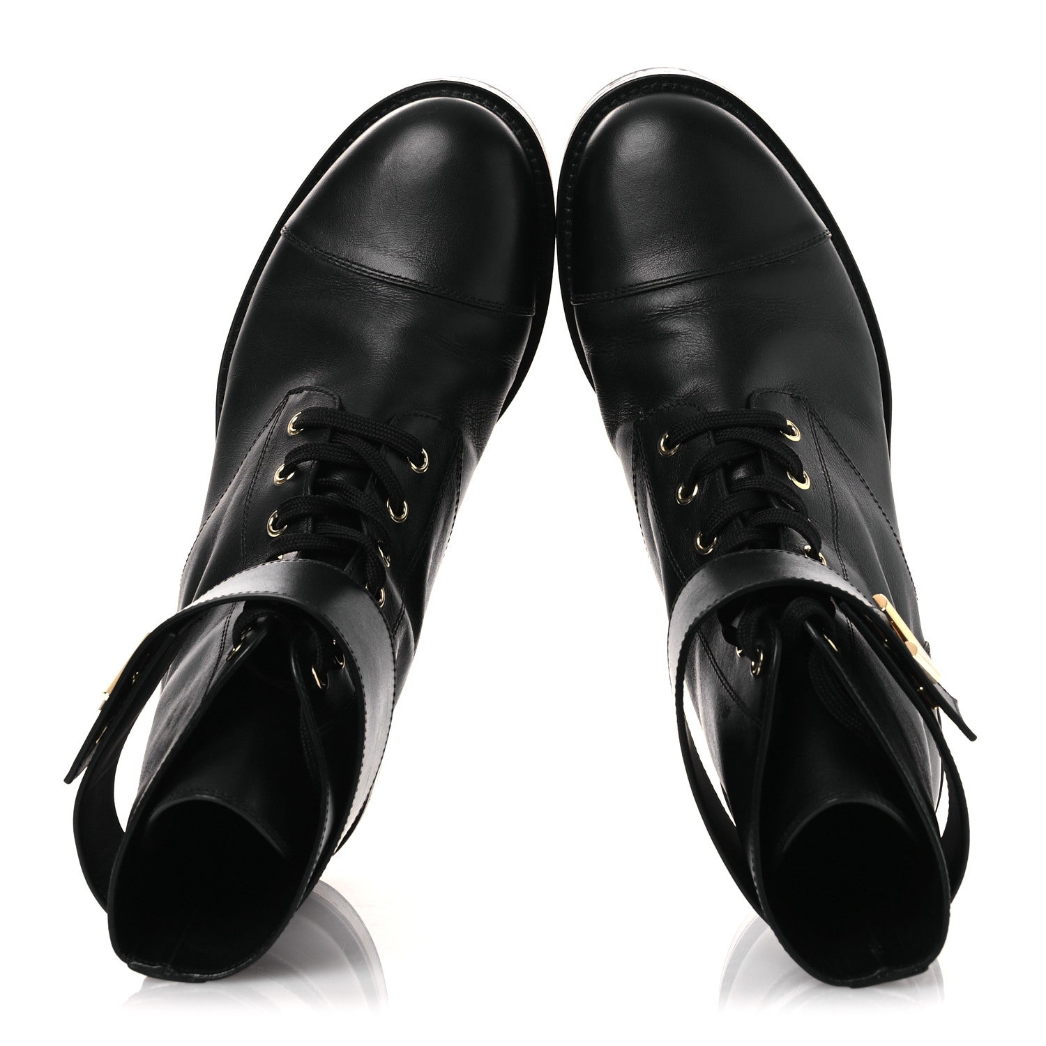 Calfskin Wonderland Ranger Boots 41 Black