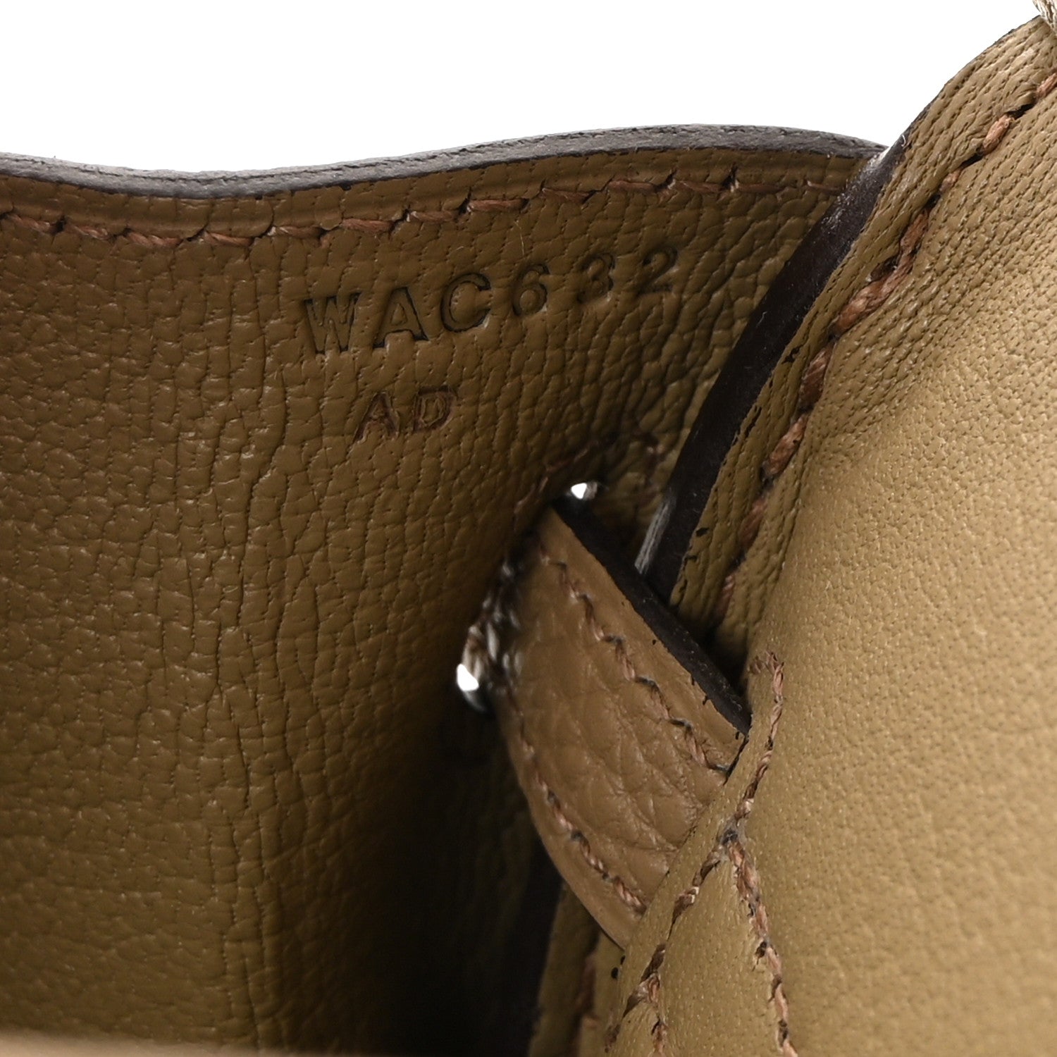 Togo Birkin 25 Beige Marfa