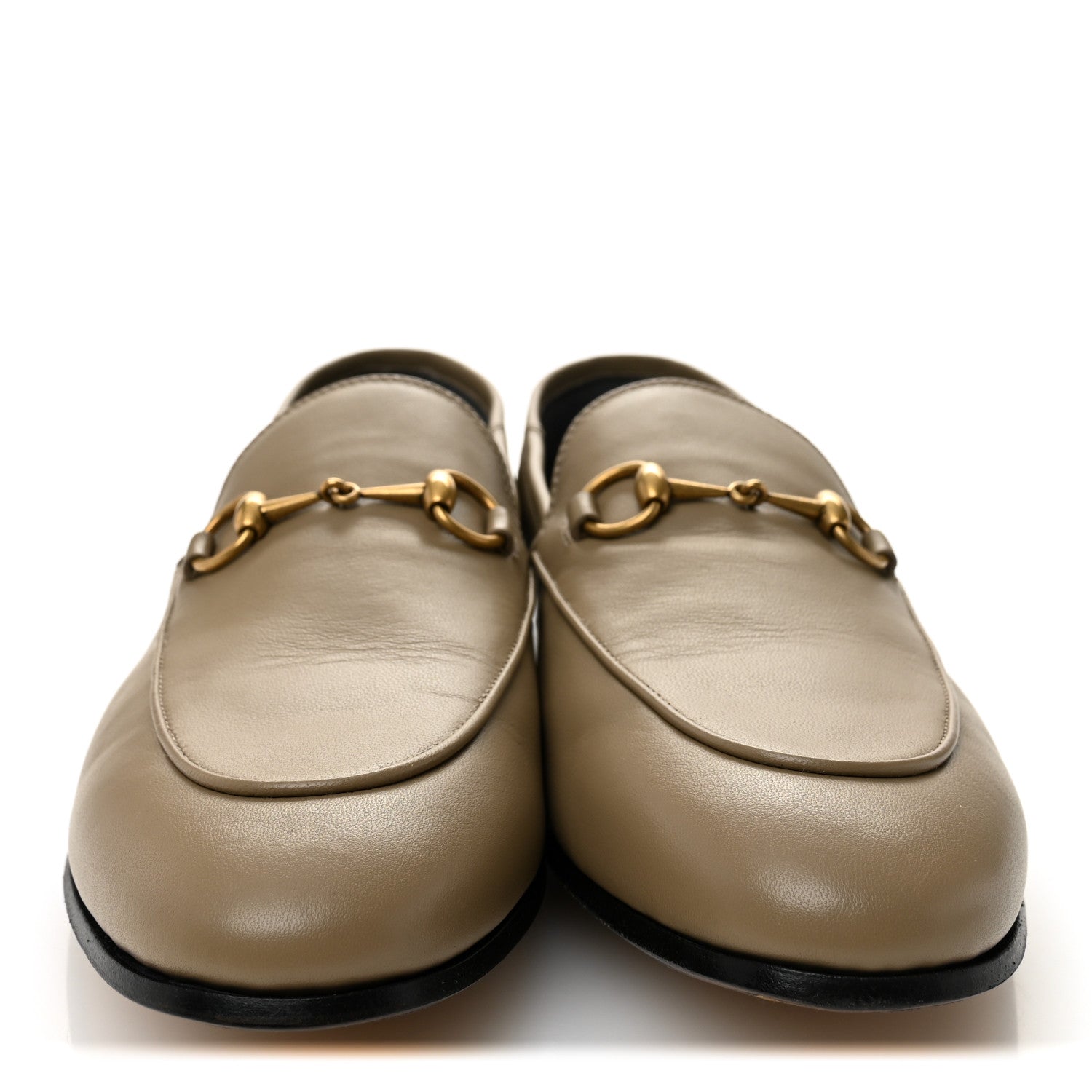 Lambskin Womens Brixton Horsebit Loafers 39.5 Mud
