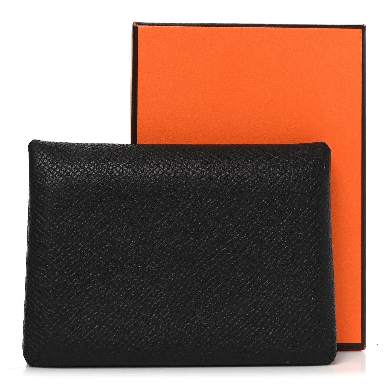 Epsom Calvi Duo Card Case Black