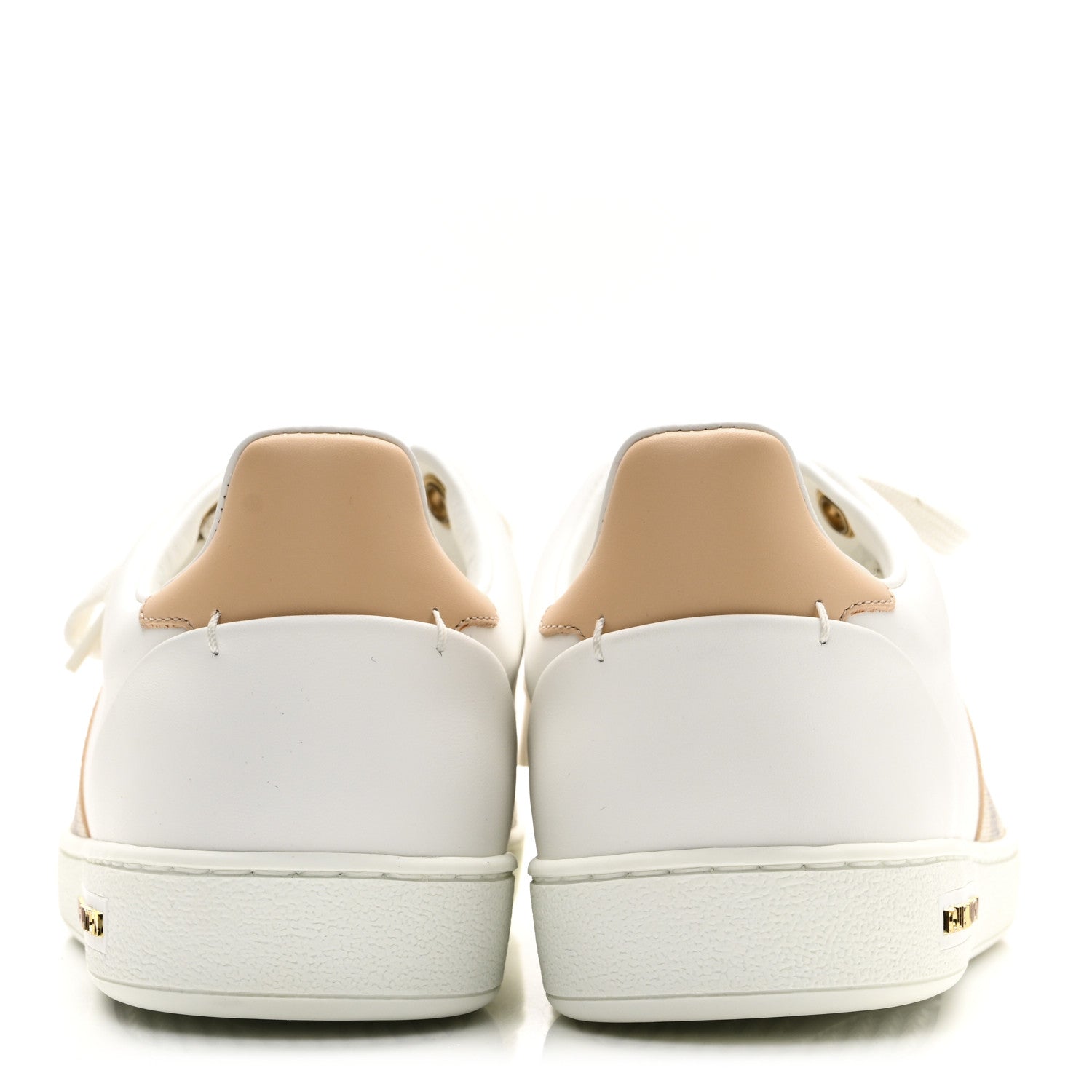 Damier Azur Front Row Sneaker 39 White