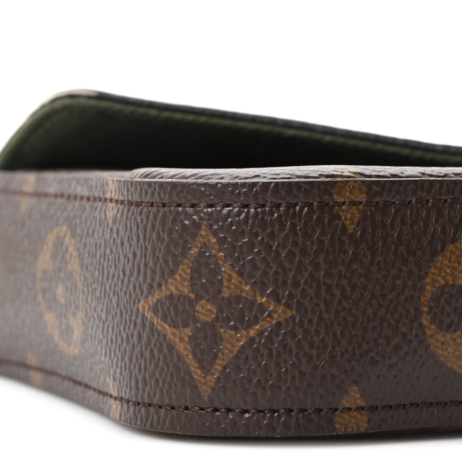 Monogram Felicie Strap & Go Kaki