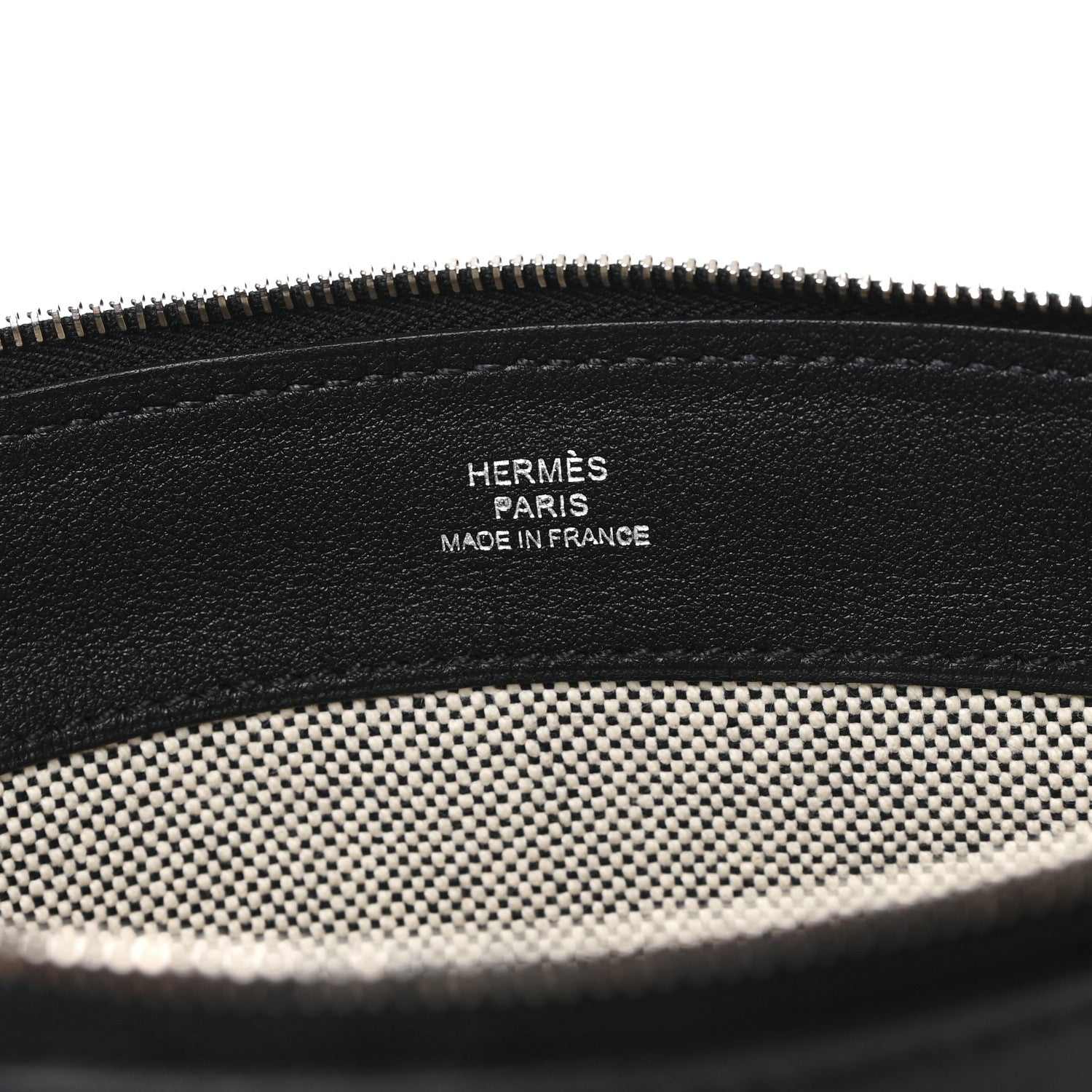 Cashmere Sac Bazar Pouch PM Black Grey