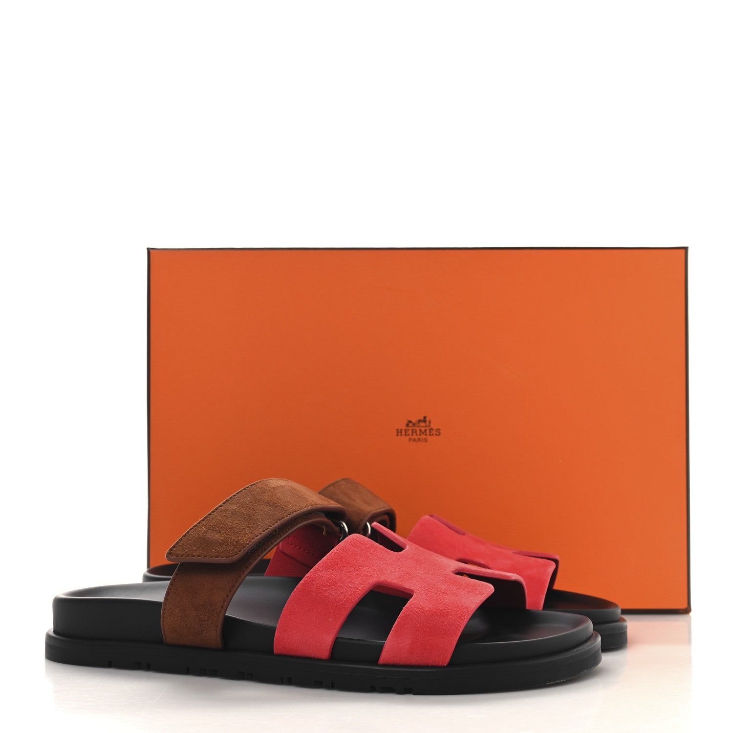 Suede Goatskin Womens Chypre Sandals Rouge Cinétique 38.5 Rouge Cinétique Gold