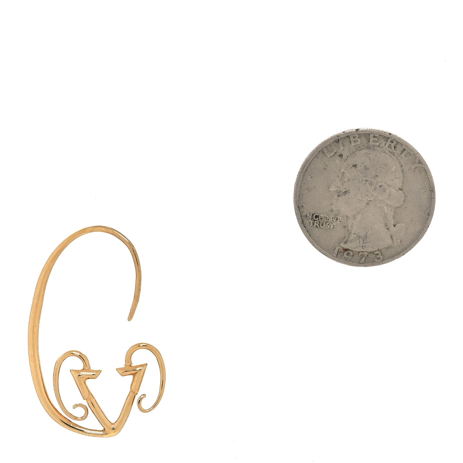 Fortune Aries Single Earring Gold