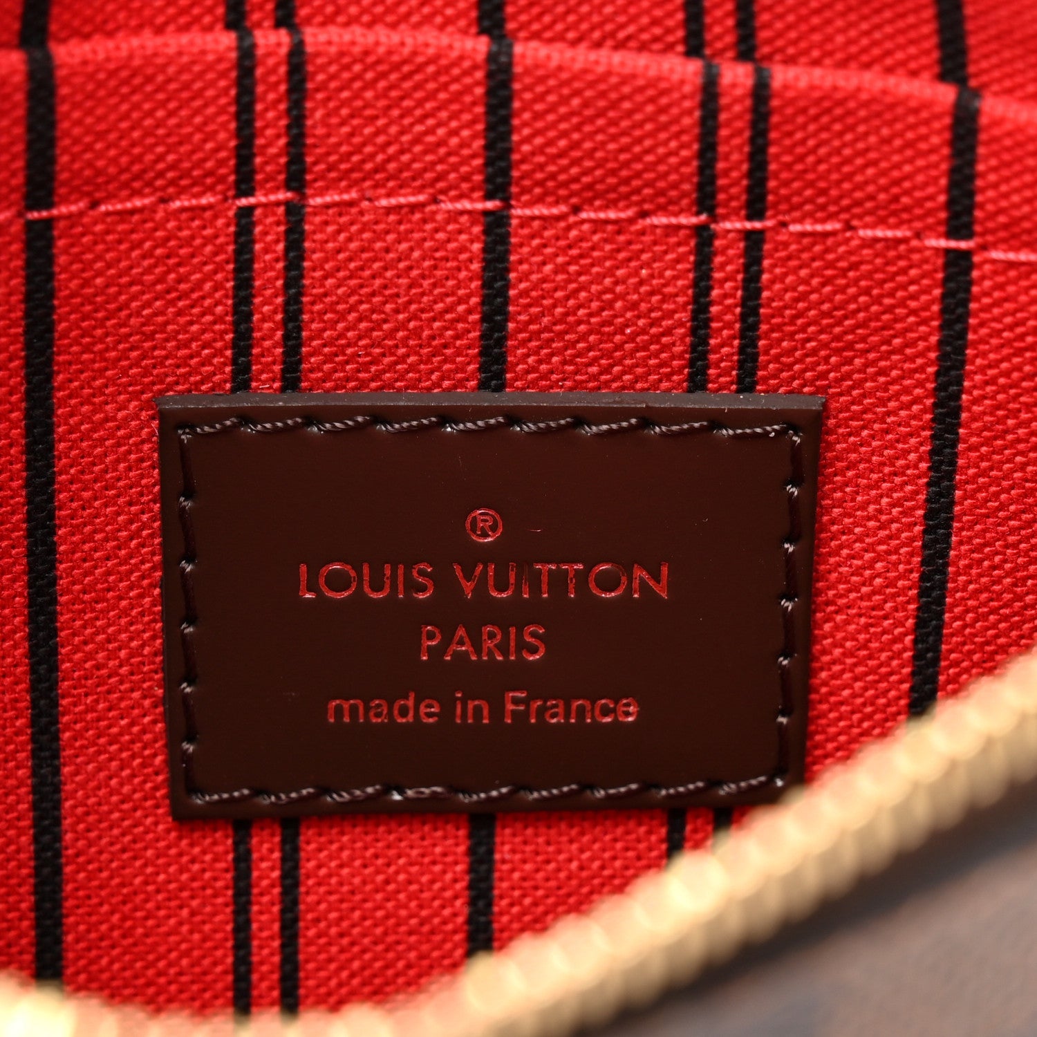 Damier Ebene Neverfull PM Pochette