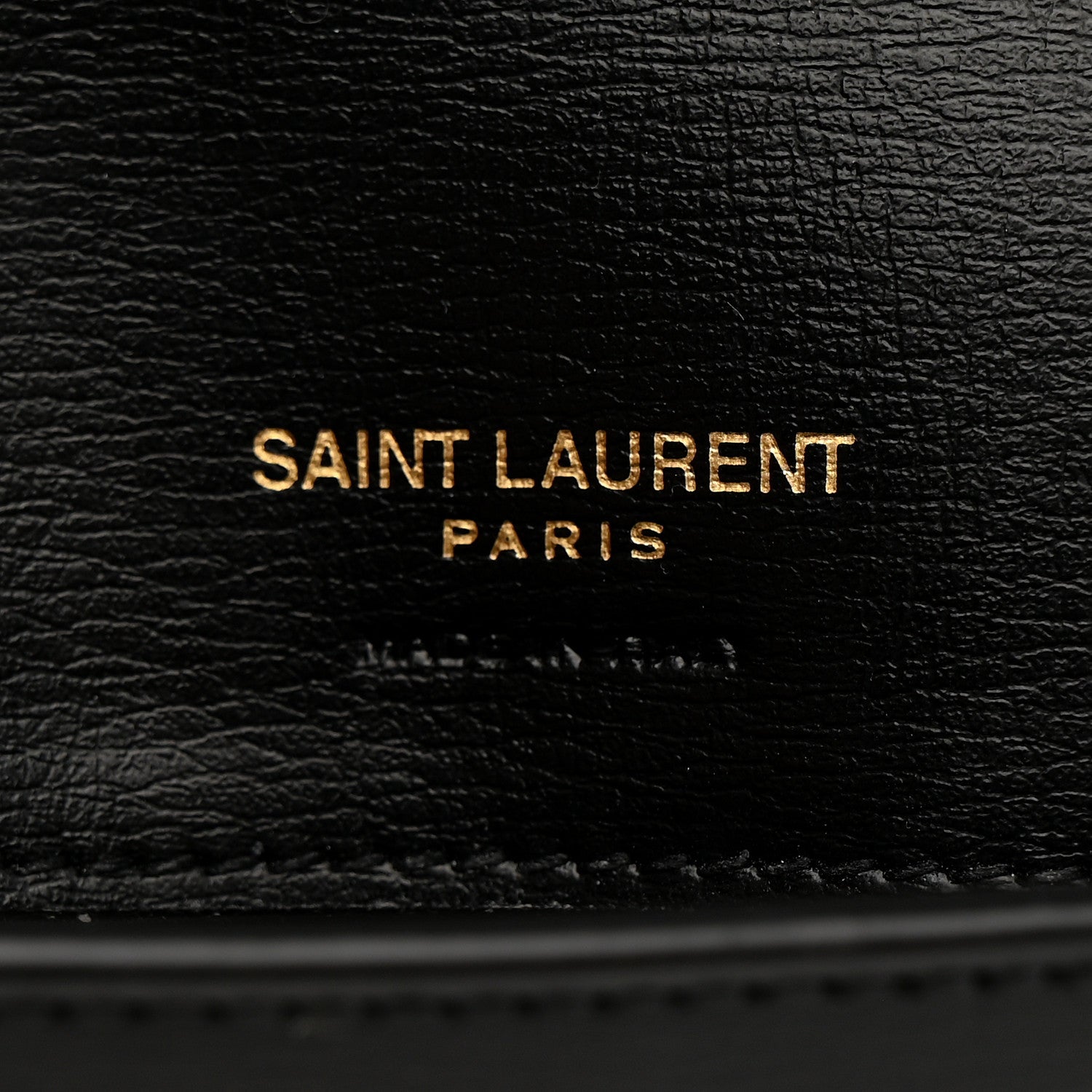 Smooth Calfskin Monogram Phone Holder Crossbody Black