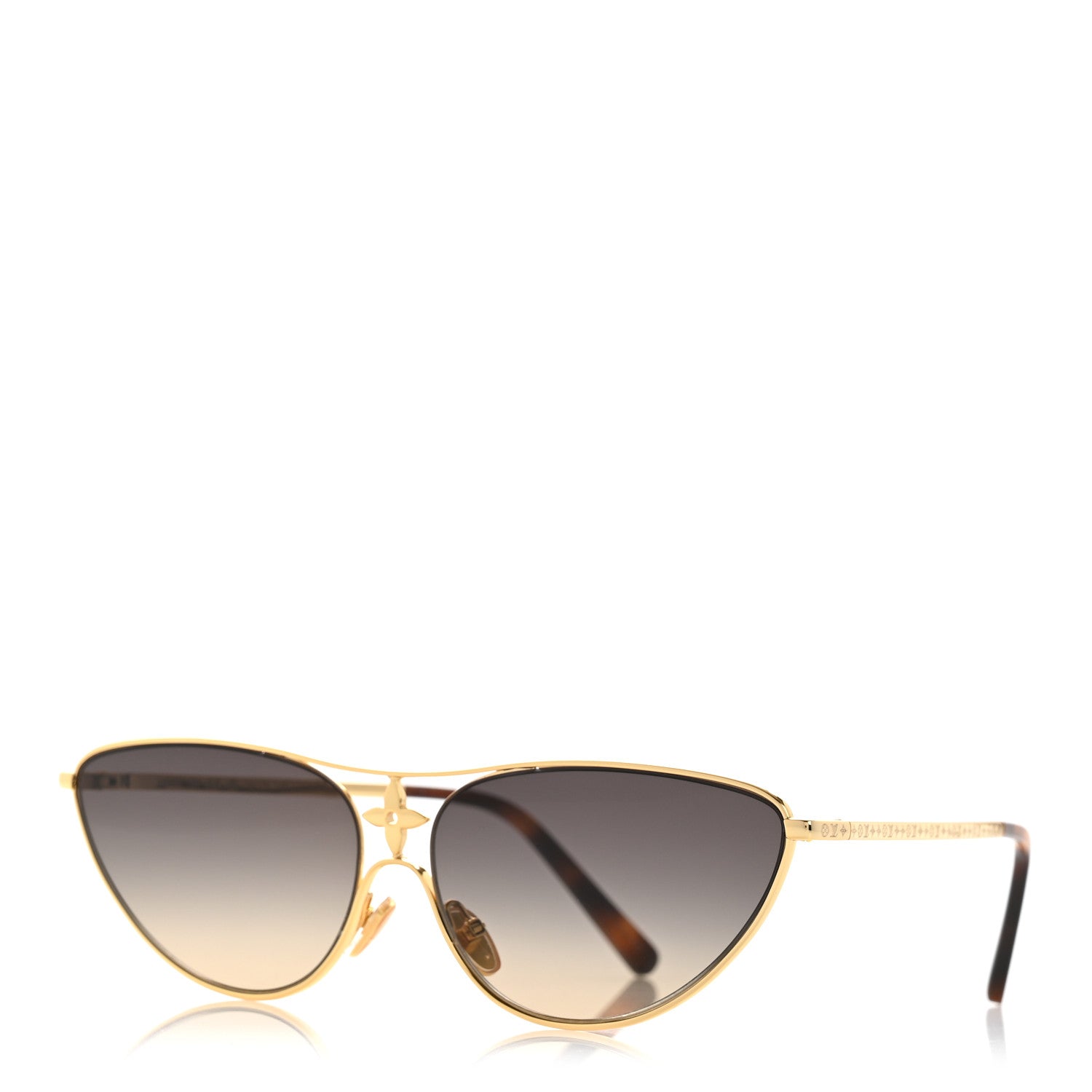 Metal LV Star Cat Eye Sunglasses Z1867U Gold