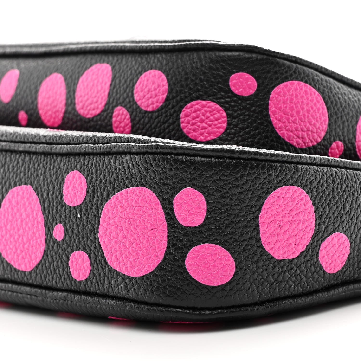 LV X YK Empreinte Multi Pochette Accessories Black Fuchsia
