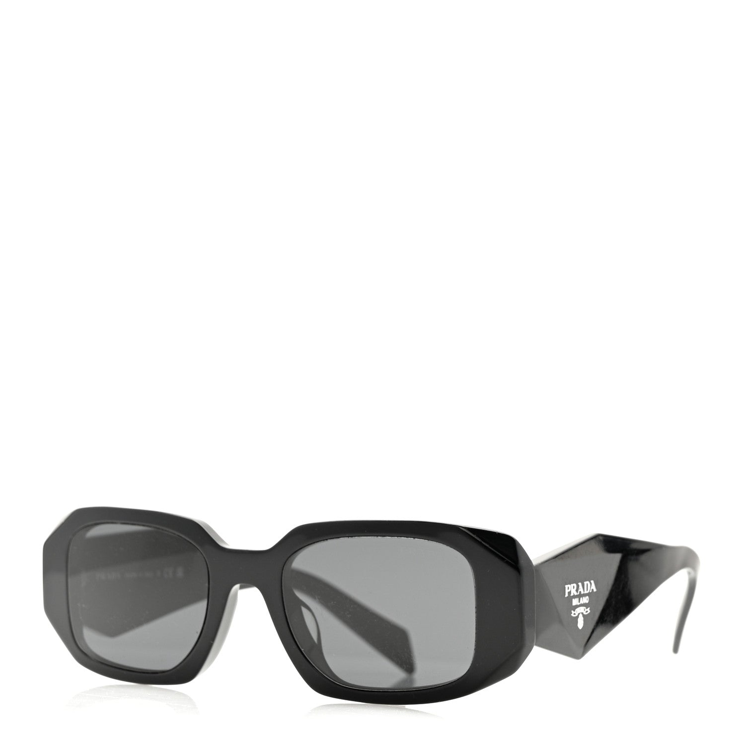 Acetate Symbole Sunglasses SPR 17W Black