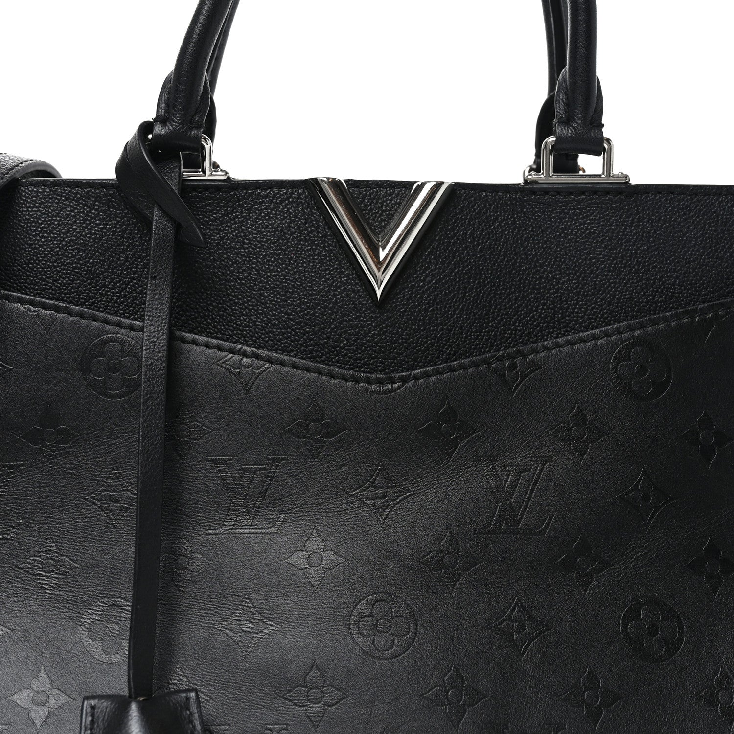 Monogram Cuir Plume Very Zipped Tote