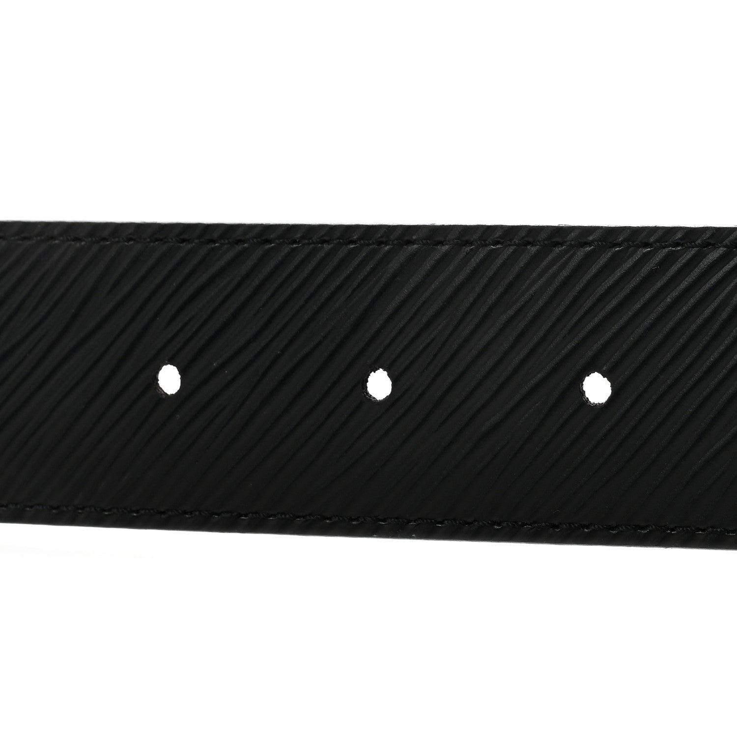 Monogram Epi 35mm LV Circle Reversible Belt 80 32 Black