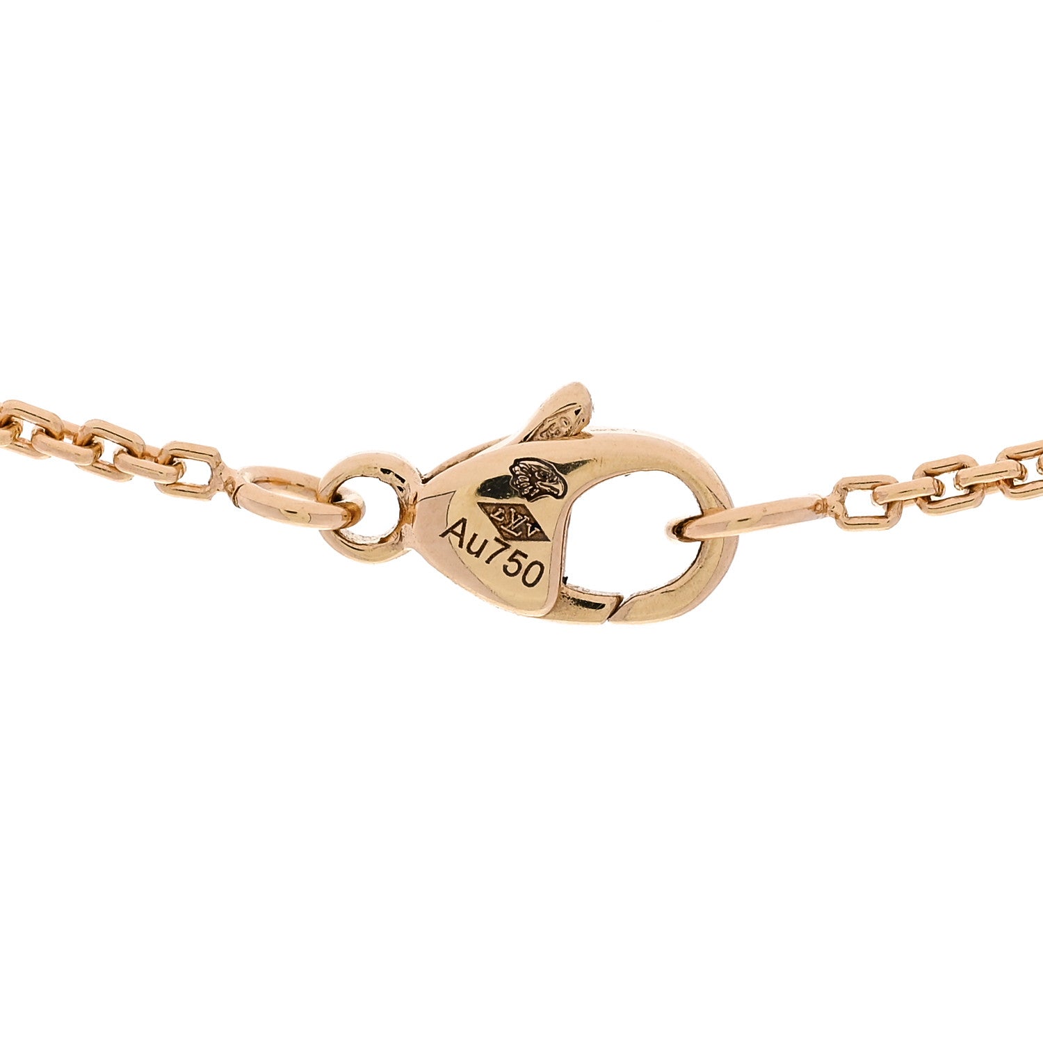 18K Yellow Gold Diamond Idylle Blossom Pendant Necklace