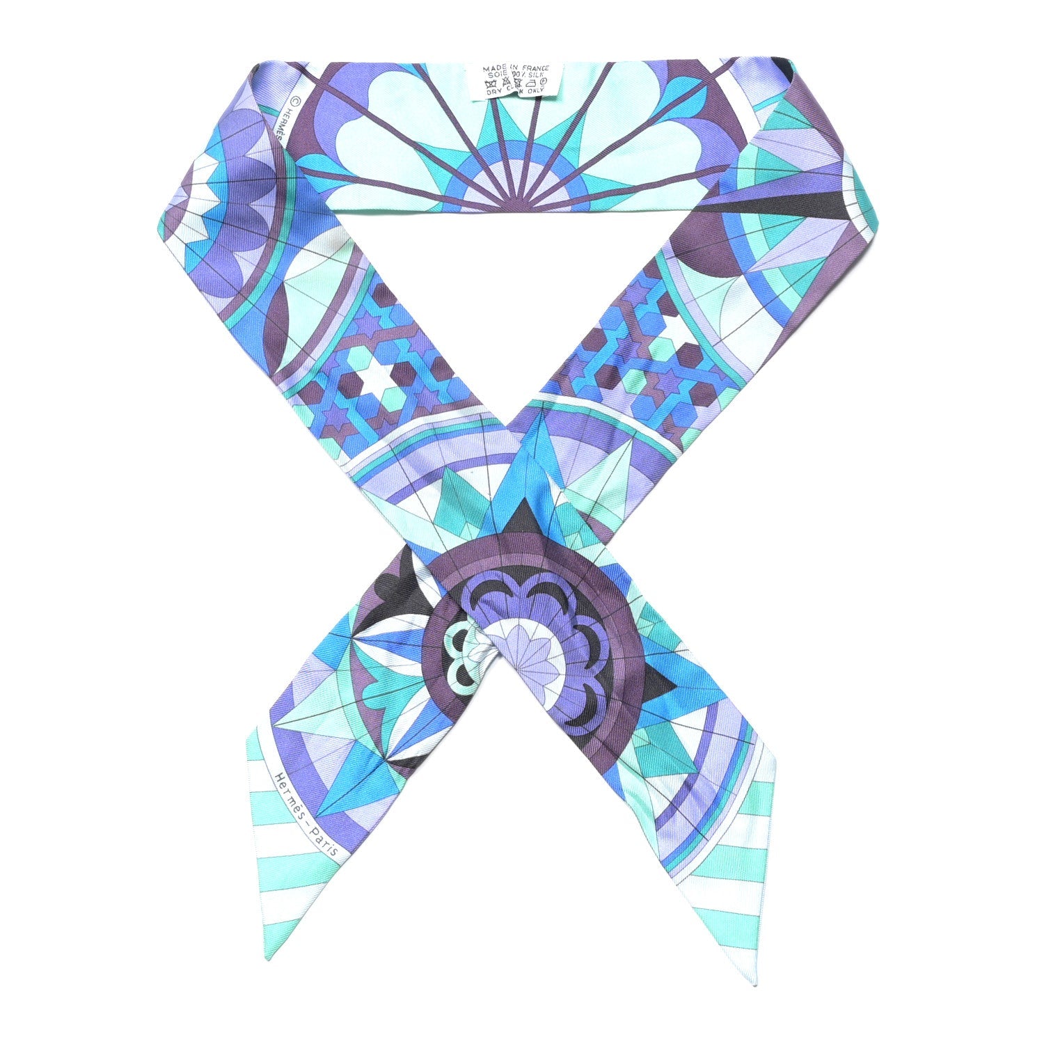 Silk Rose de Compas Twilly Menthol Bleu Lilac