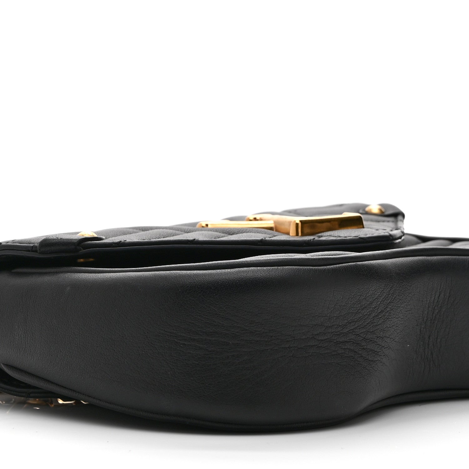 Calfskin New Wave Chain PM Black