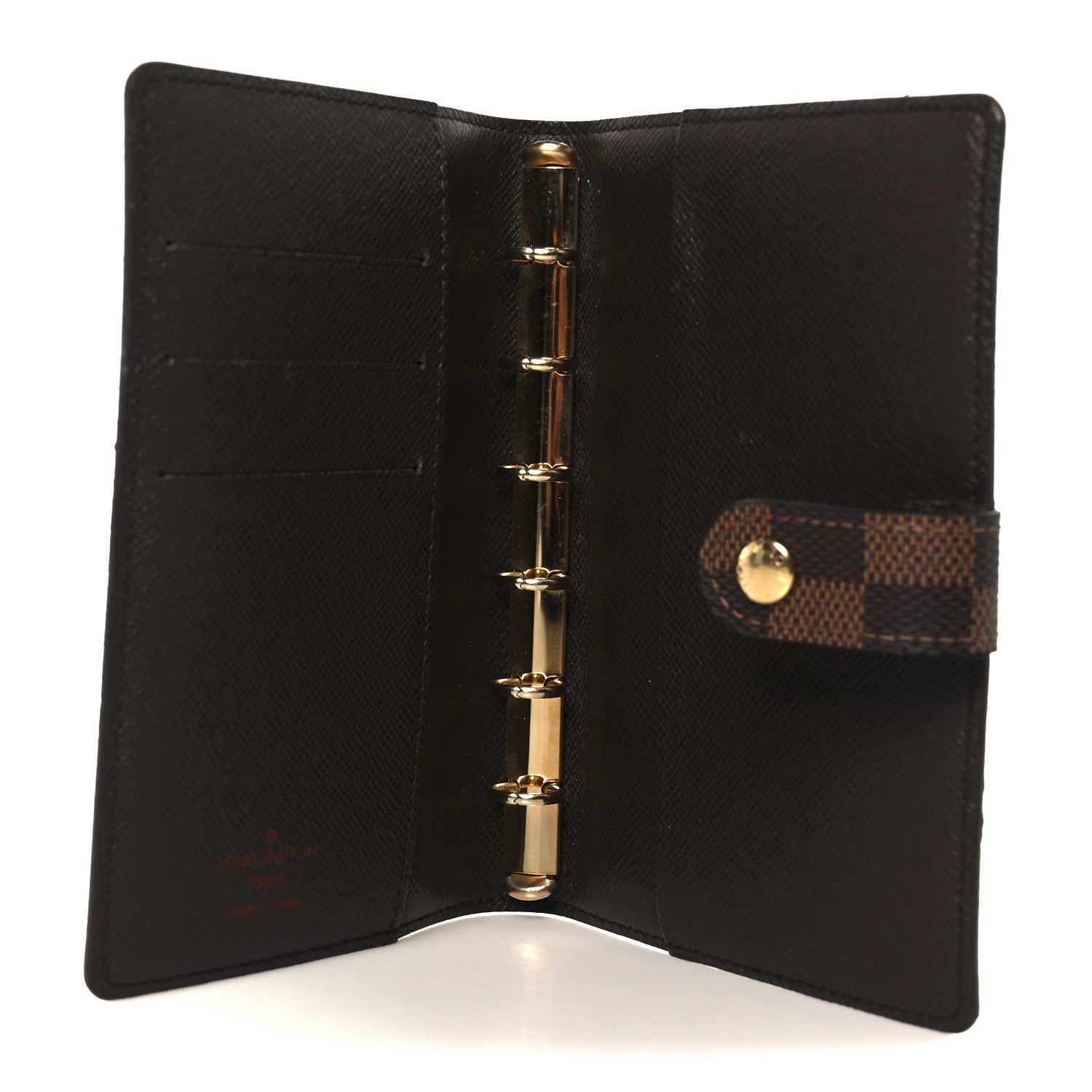 Damier Ebene Small Ring Agenda Cover