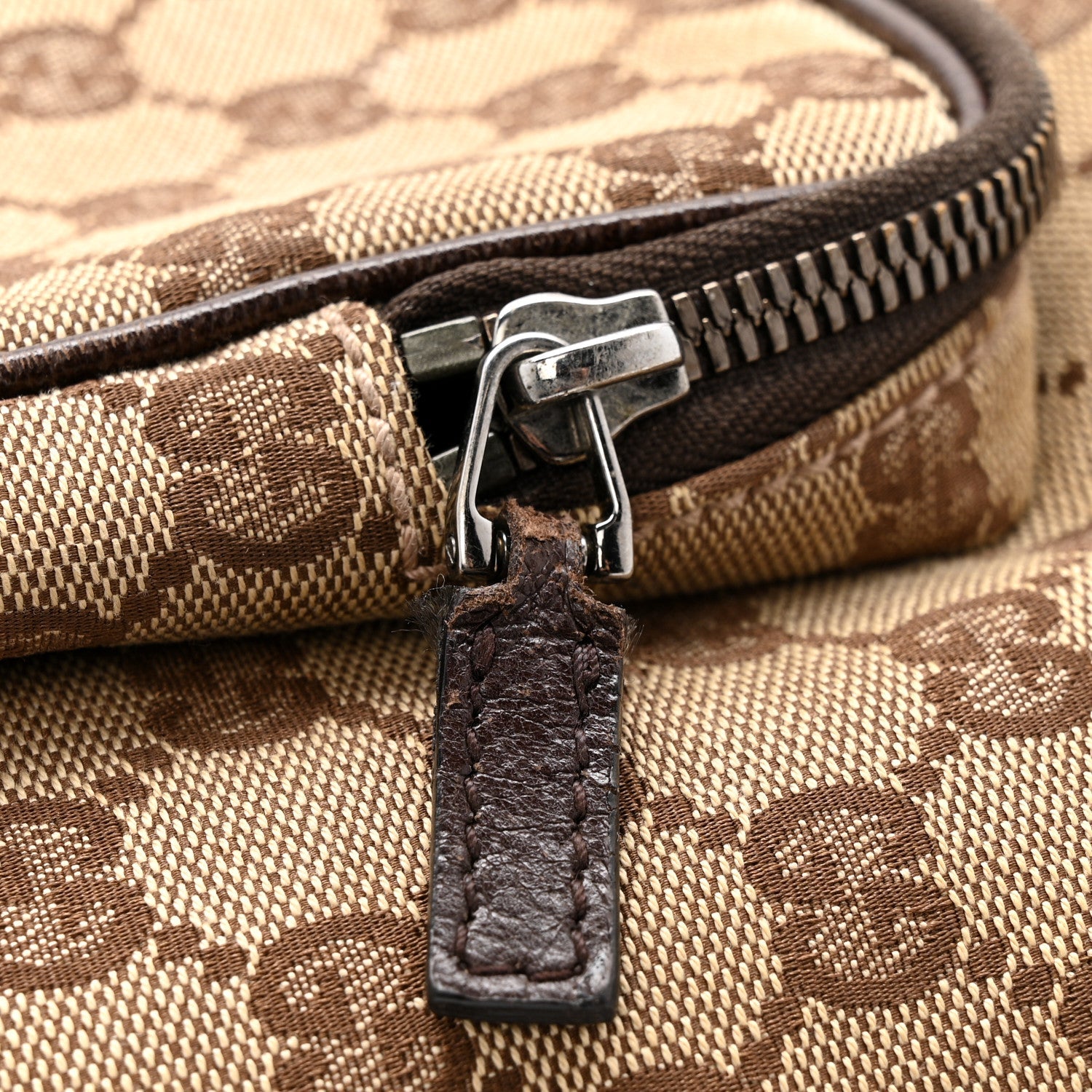 Monogram Backpack Dark Brown