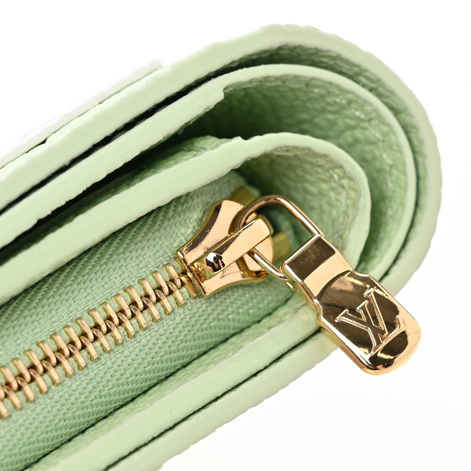 LV x TM Empreinte Monogram Multicolor Clea Wallet Green Tea
