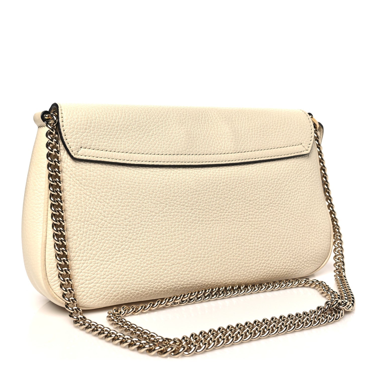 Cellarius Calfskin Medium Soho Flap Crossbody Ivoire