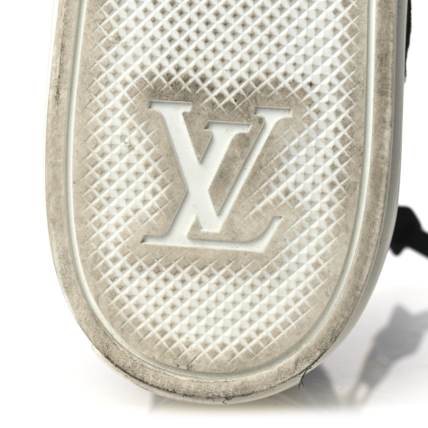 Velvet Monogram Stellar Sneakers 38.5 Black White