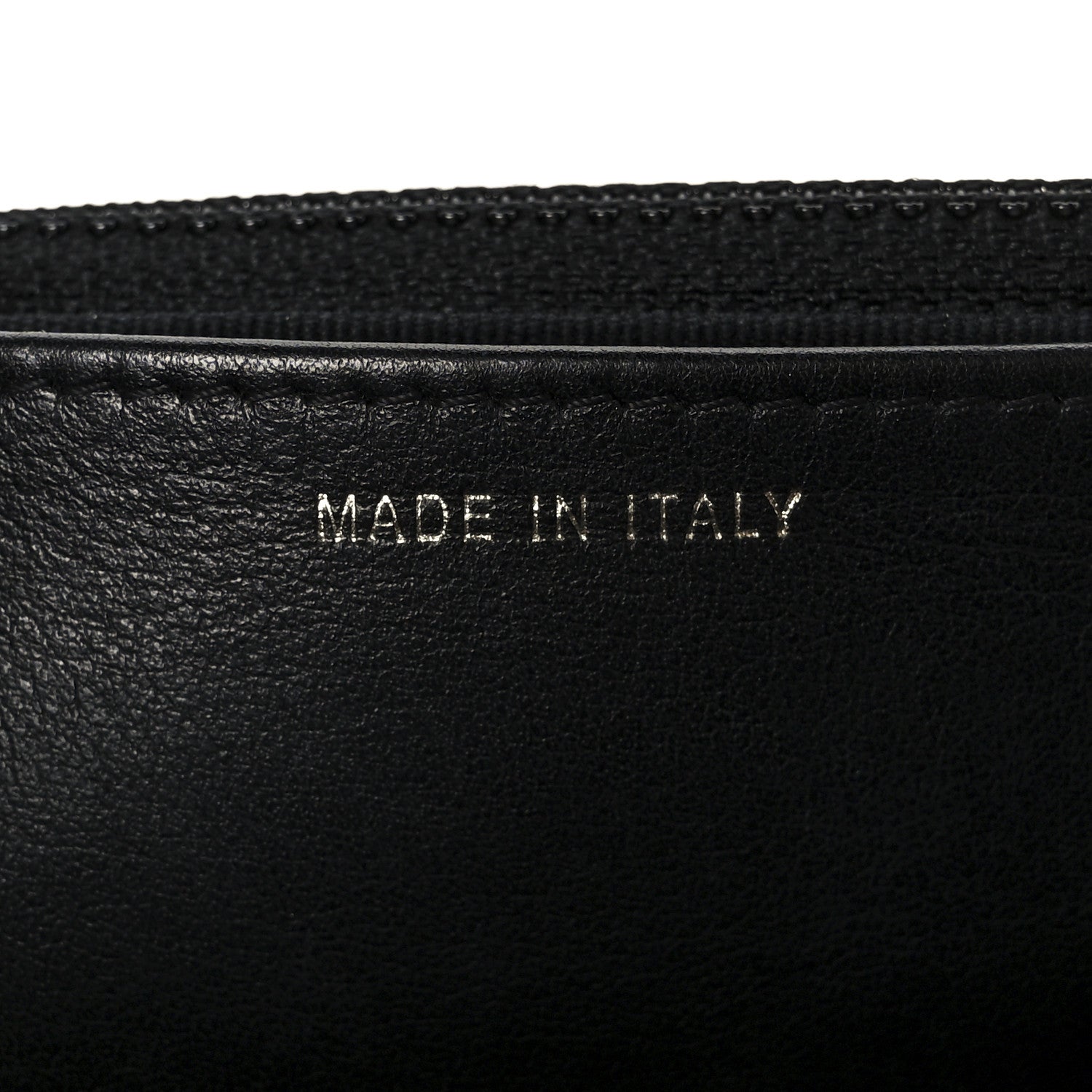 Caviar Quilted Boy Wallet On Chain WOC Black