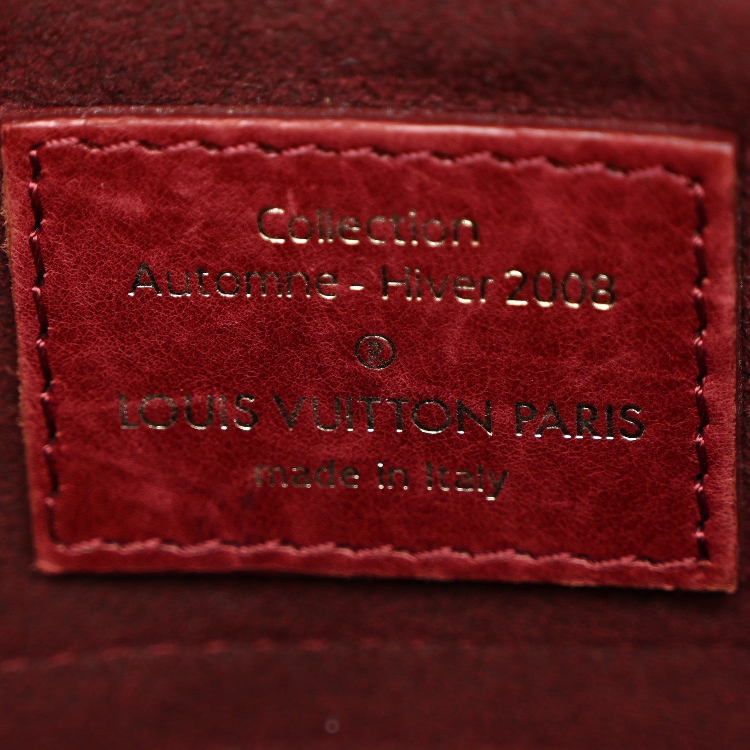 Monogram Paris Souple Whisper PM Burgundy