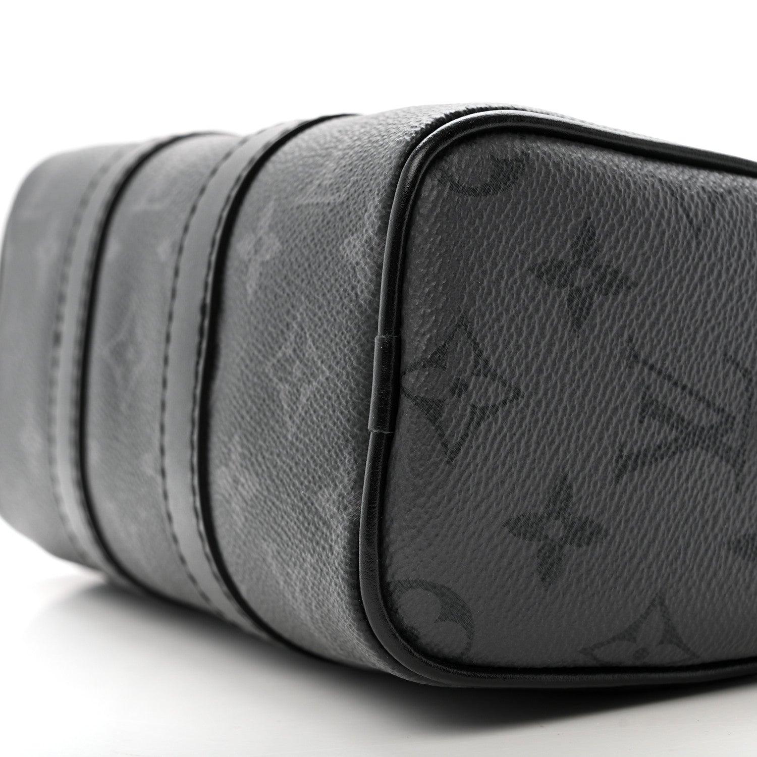 Reverse Monogram Eclipse Keepall XS Black