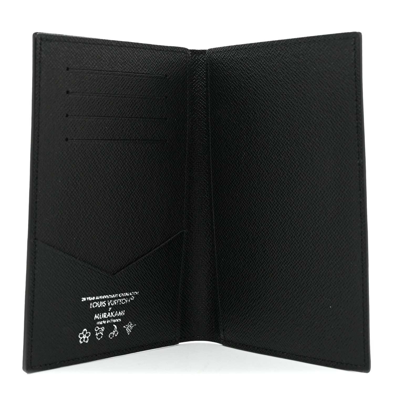 LV X TM Monogram Multicolor Passport Cover Black